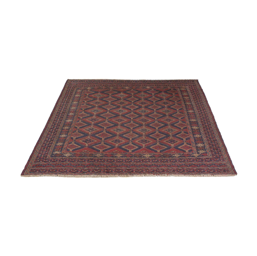 Kelim Afghan Teppich 197x137cm - Image 6