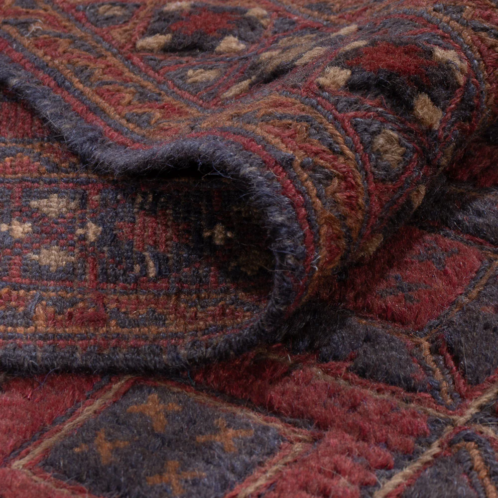Kelim Afghan Teppich 197x154cm - Image 5