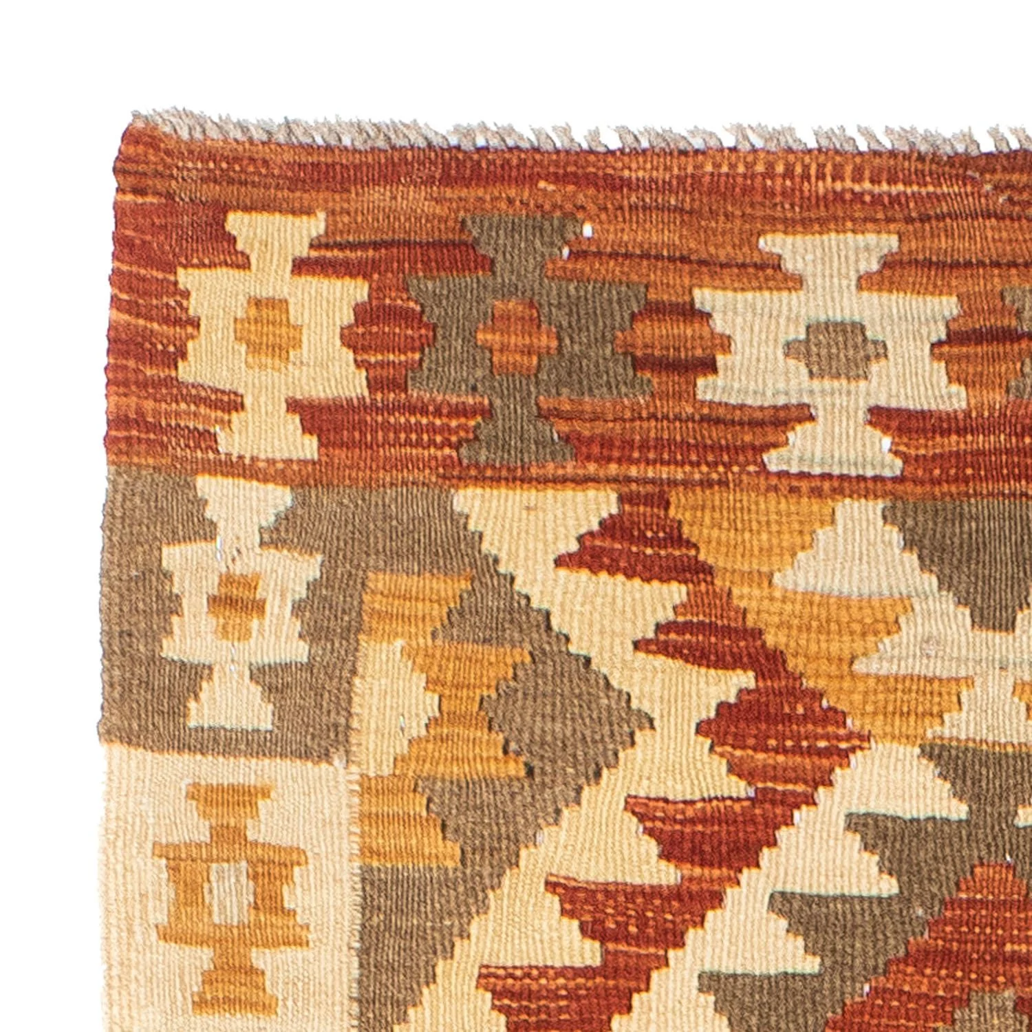 Kelim Teppich - Oriental 197 x 69 cm - beige - Image 3