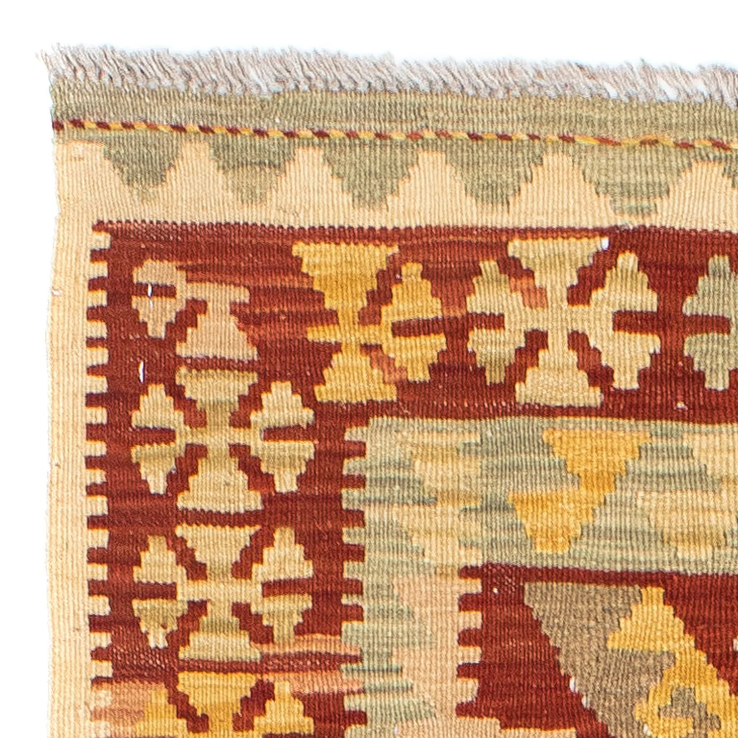 Kelim Teppich - Oriental 197 x 72 cm - beige - Image 3