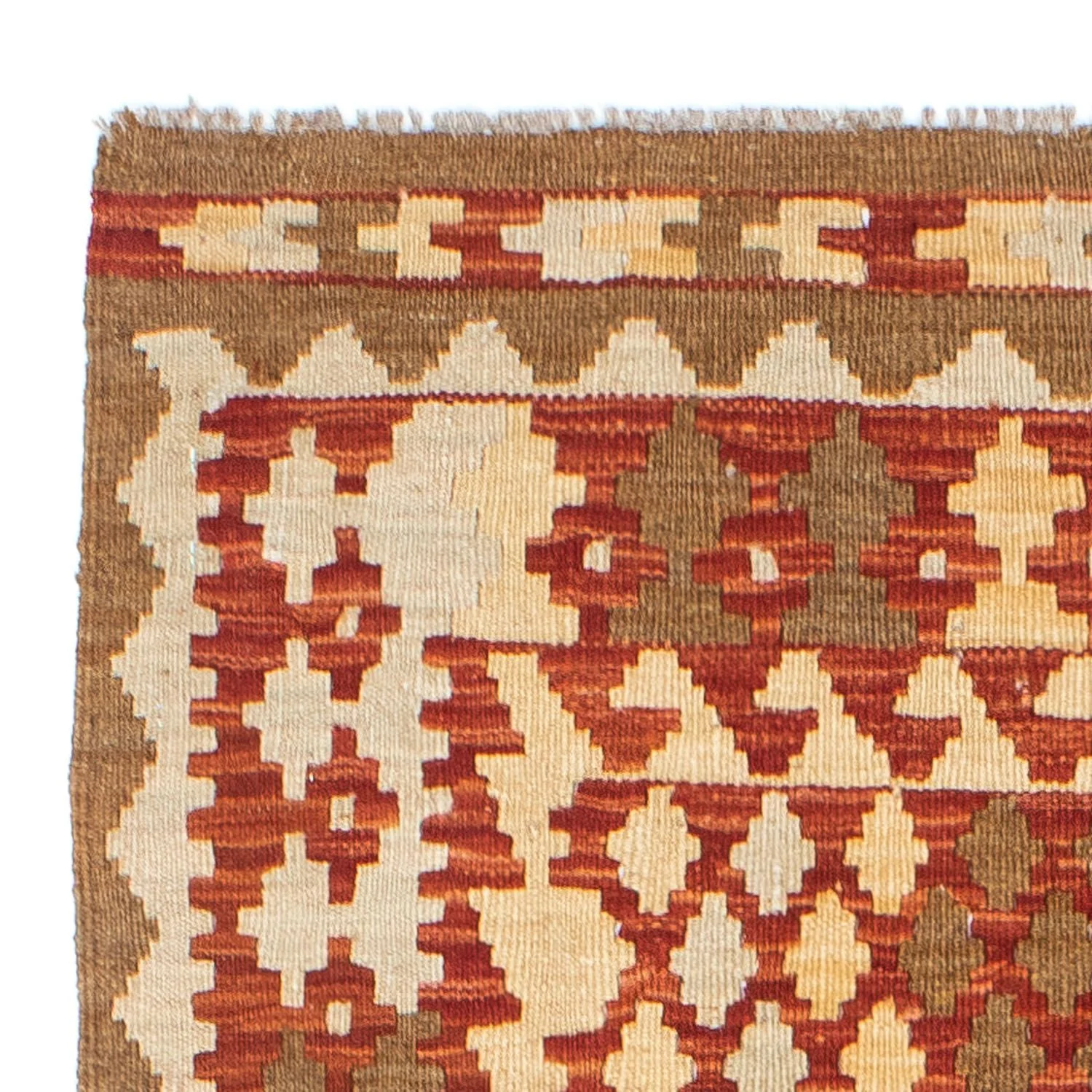 Kelim Teppich - Oriental 197 x 79 cm - beige - Image 3