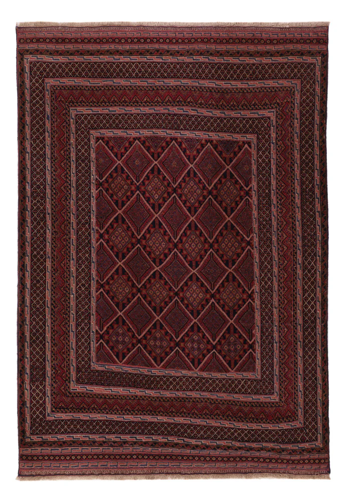 Kelim Afghan Teppich 198x139cm