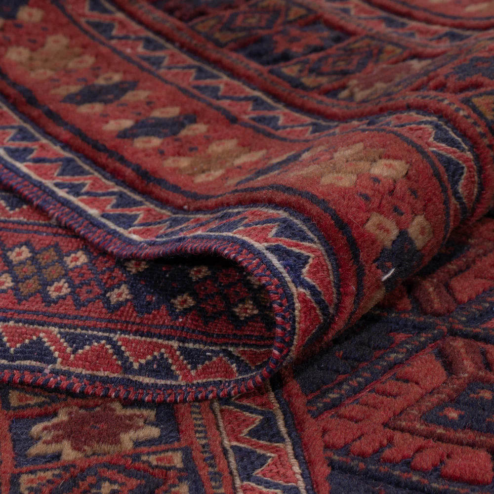 Kelim Afghan Teppich 198x155cm - Image 5