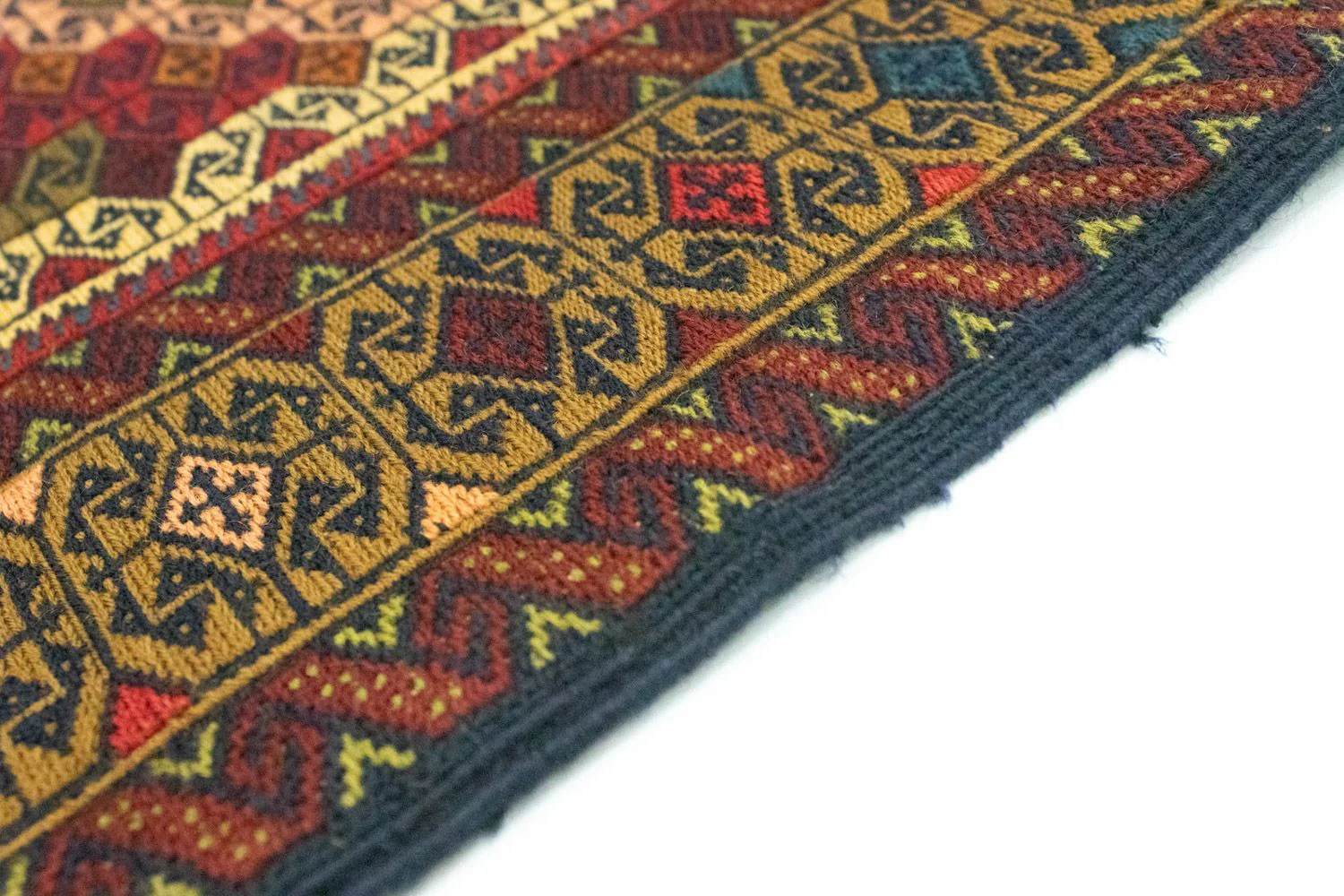 Kelim Afghan Teppich 198x78cm - Image 3