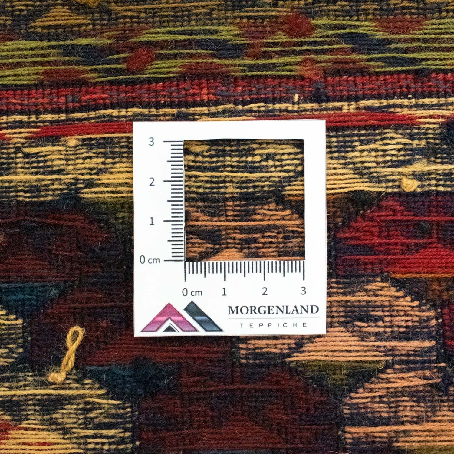 Kelim Afghan Teppich 198x78cm - Image 6