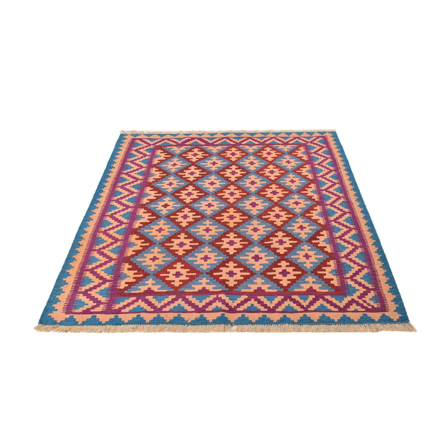 Kelim Teppich - Oriental - 199 x 151 cm - mehrfarbig - Image 5