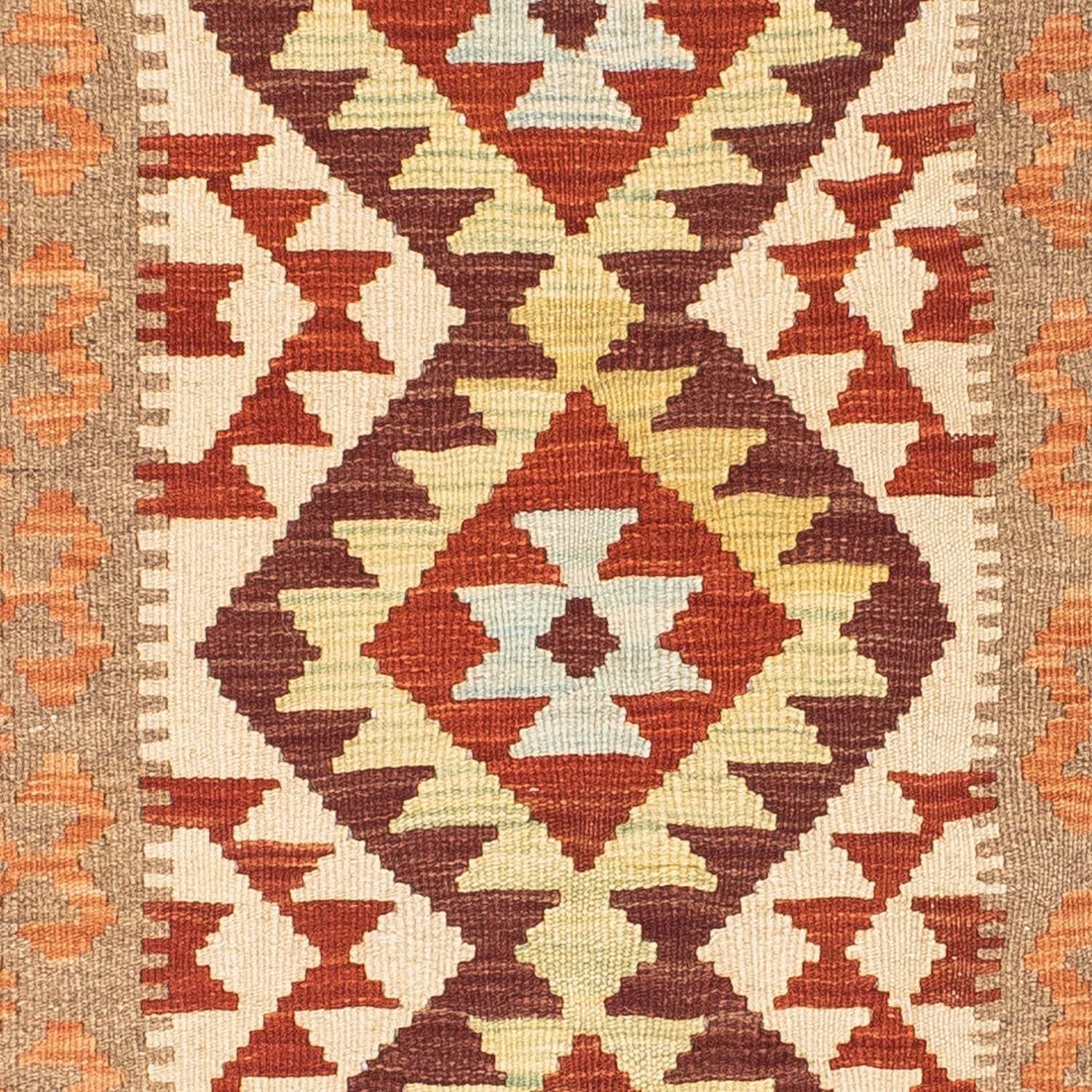 Kelim Teppich - Oriental 199 x 77 cm - beige - Image 2