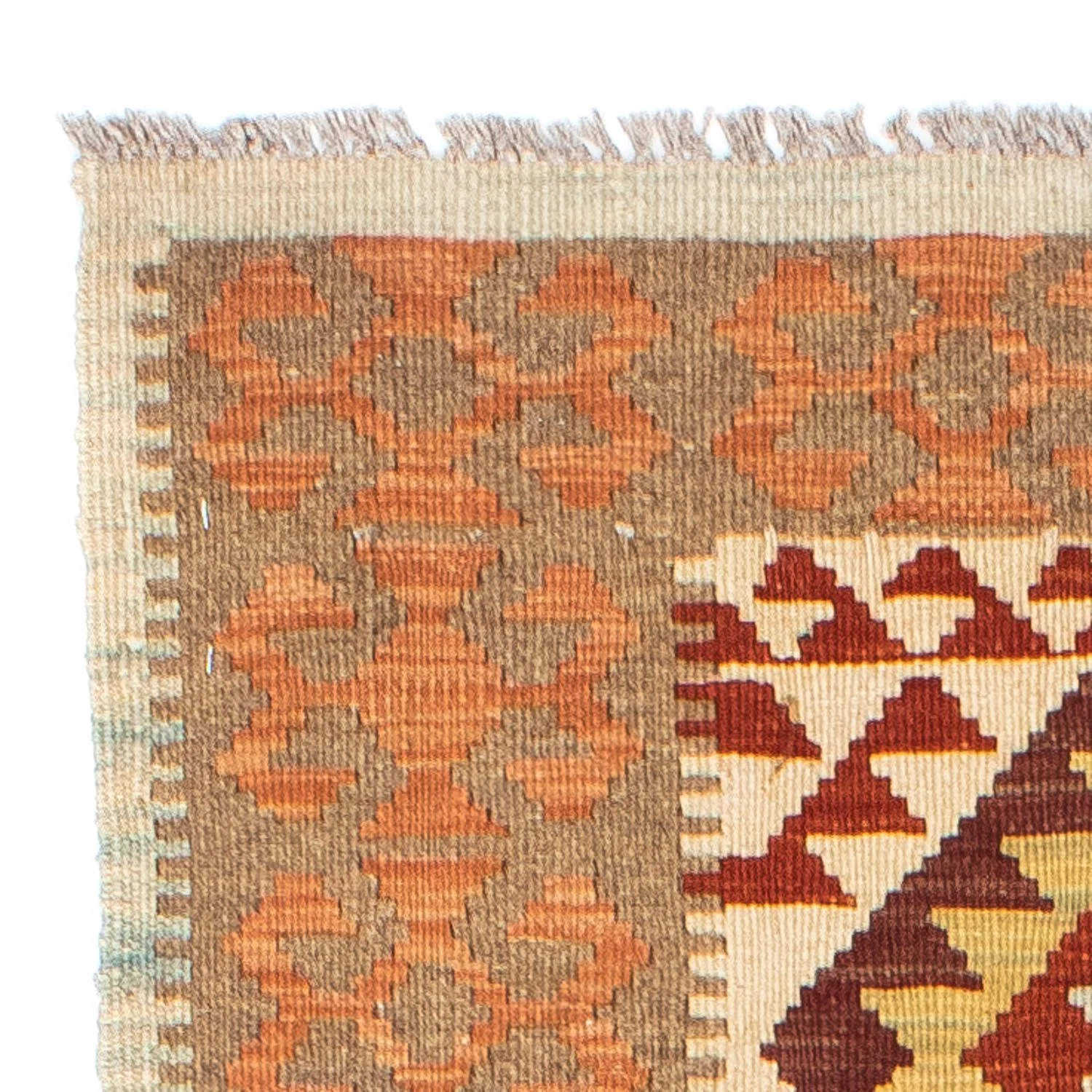 Kelim Teppich - Oriental 199 x 77 cm - beige - Image 3