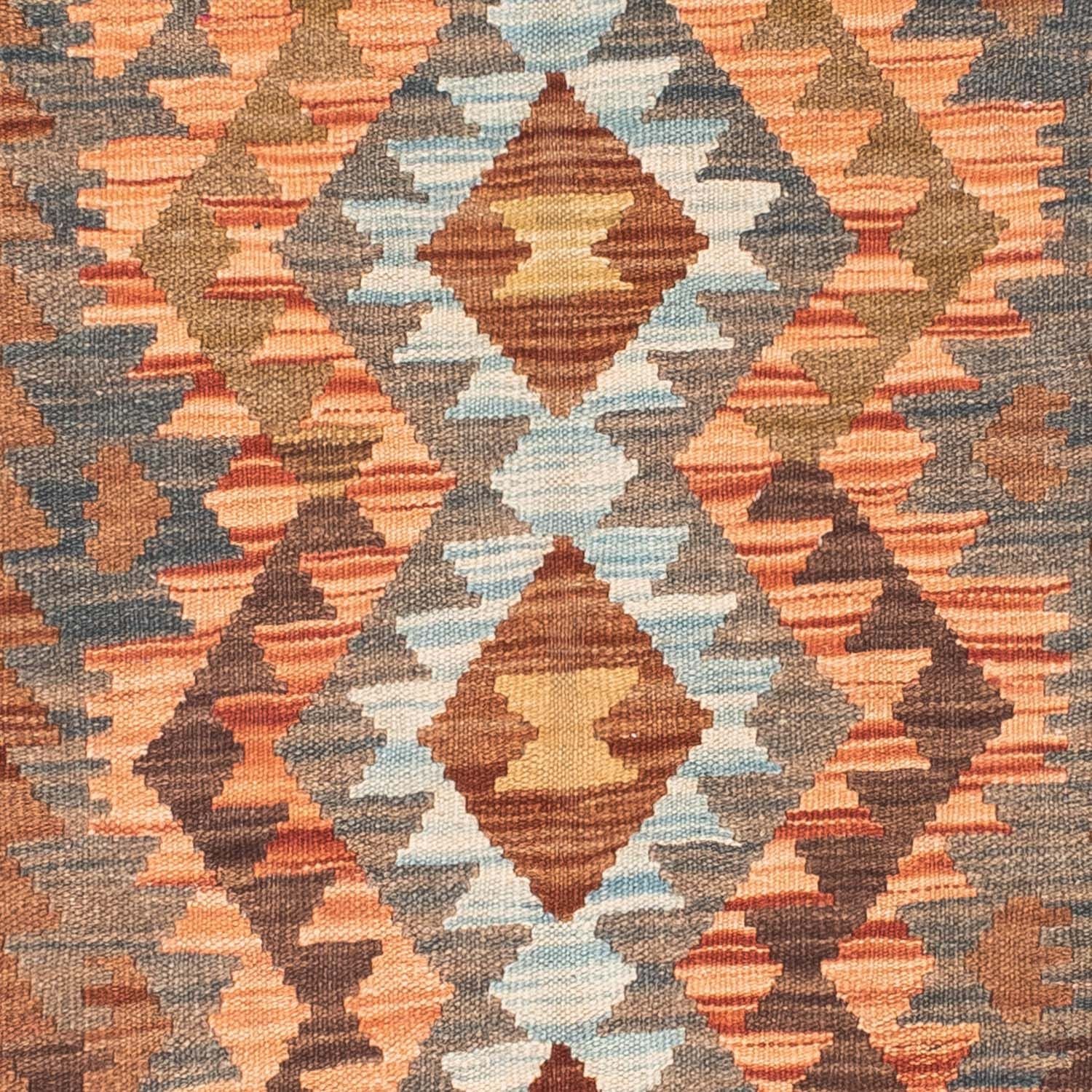 Kelim Teppich - Oriental 199 x 88 cm - hellbraun - Image 2