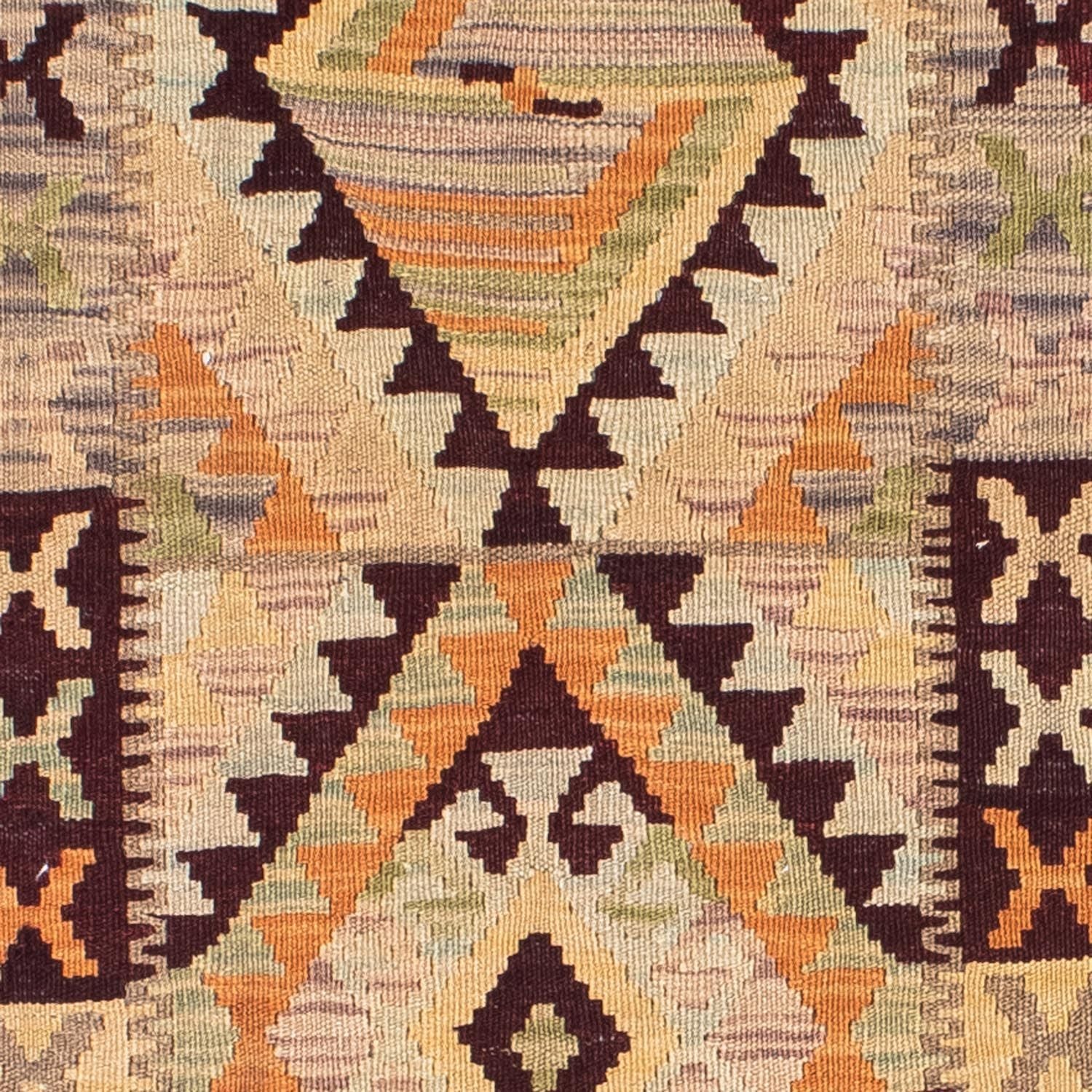 Kelim Teppich - Oriental 200 x 69 cm - beige - Image 2