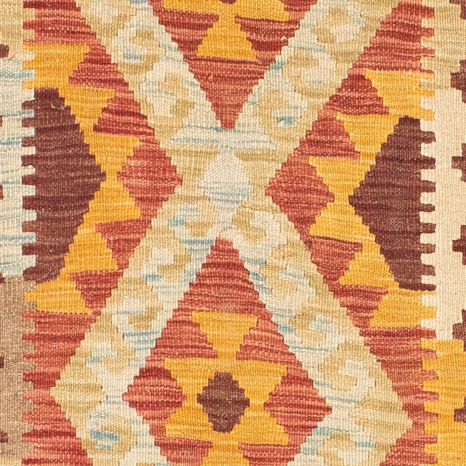 Kelim Teppich - Oriental 200 x 70 cm - beige - Image 3