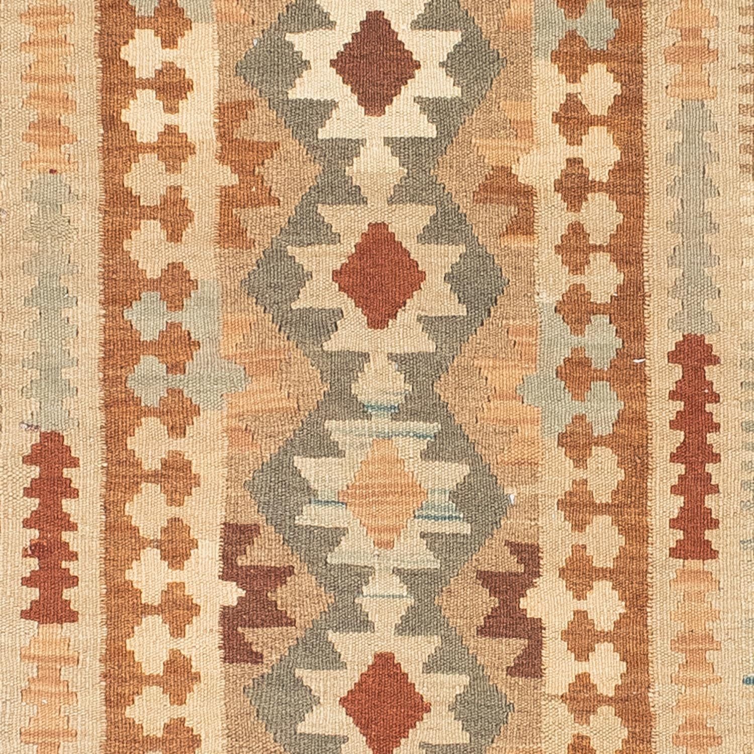 Kelim Teppich - Oriental 200 x 78 cm - beige - Image 2