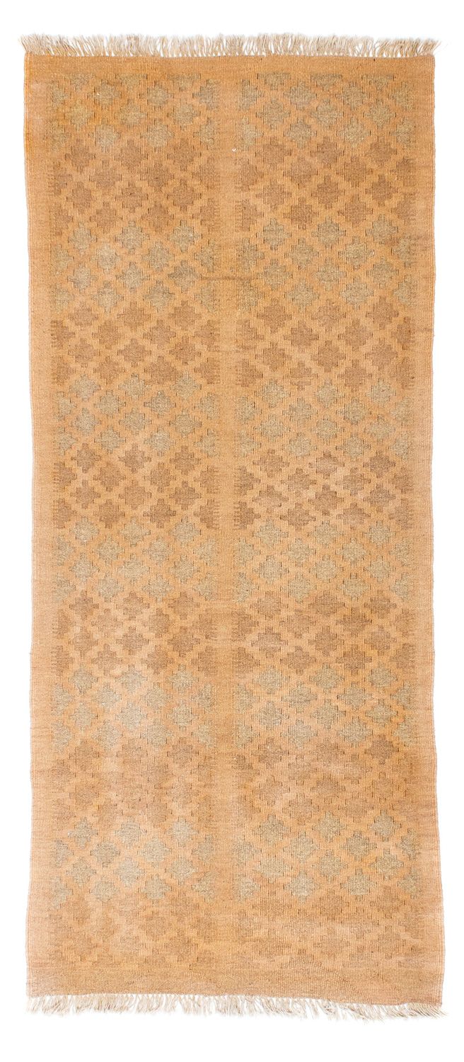 Kelim Teppich - Oriental 200 x 84 cm - hellbraun