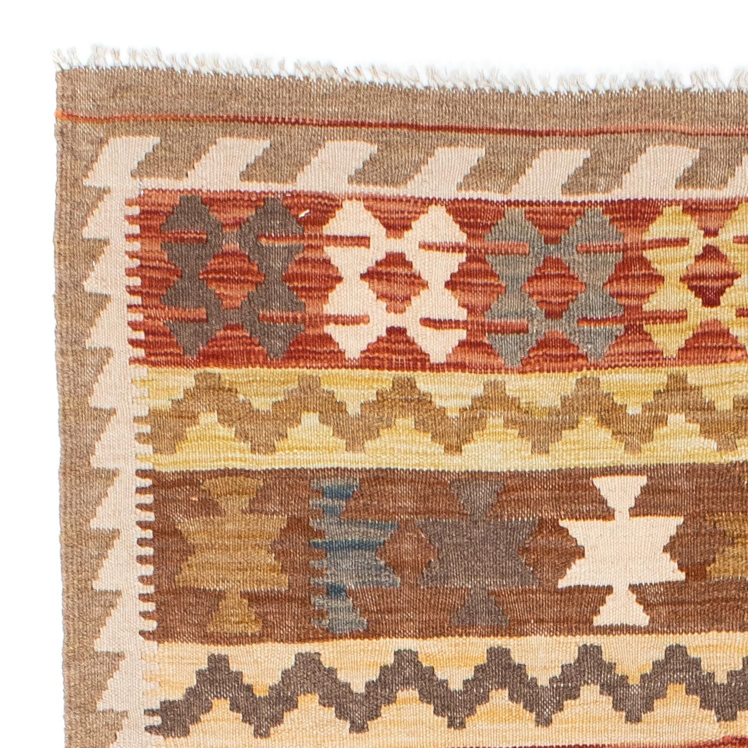 Kelim Teppich - Oriental 200 x 92 cm - hellbraun - Image 3