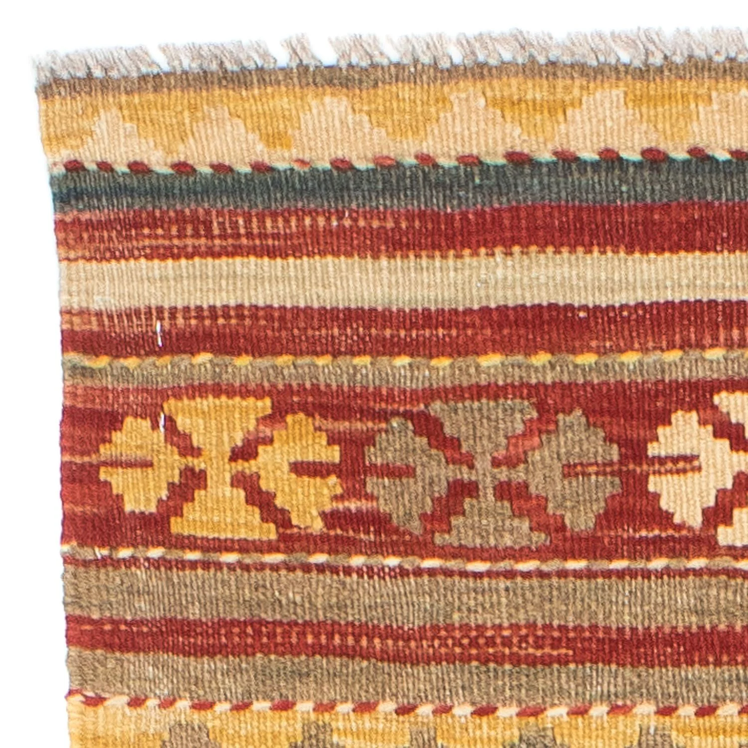 Kelim Teppich - Oriental 201 x 72 cm - mehrfarbig - Image 3
