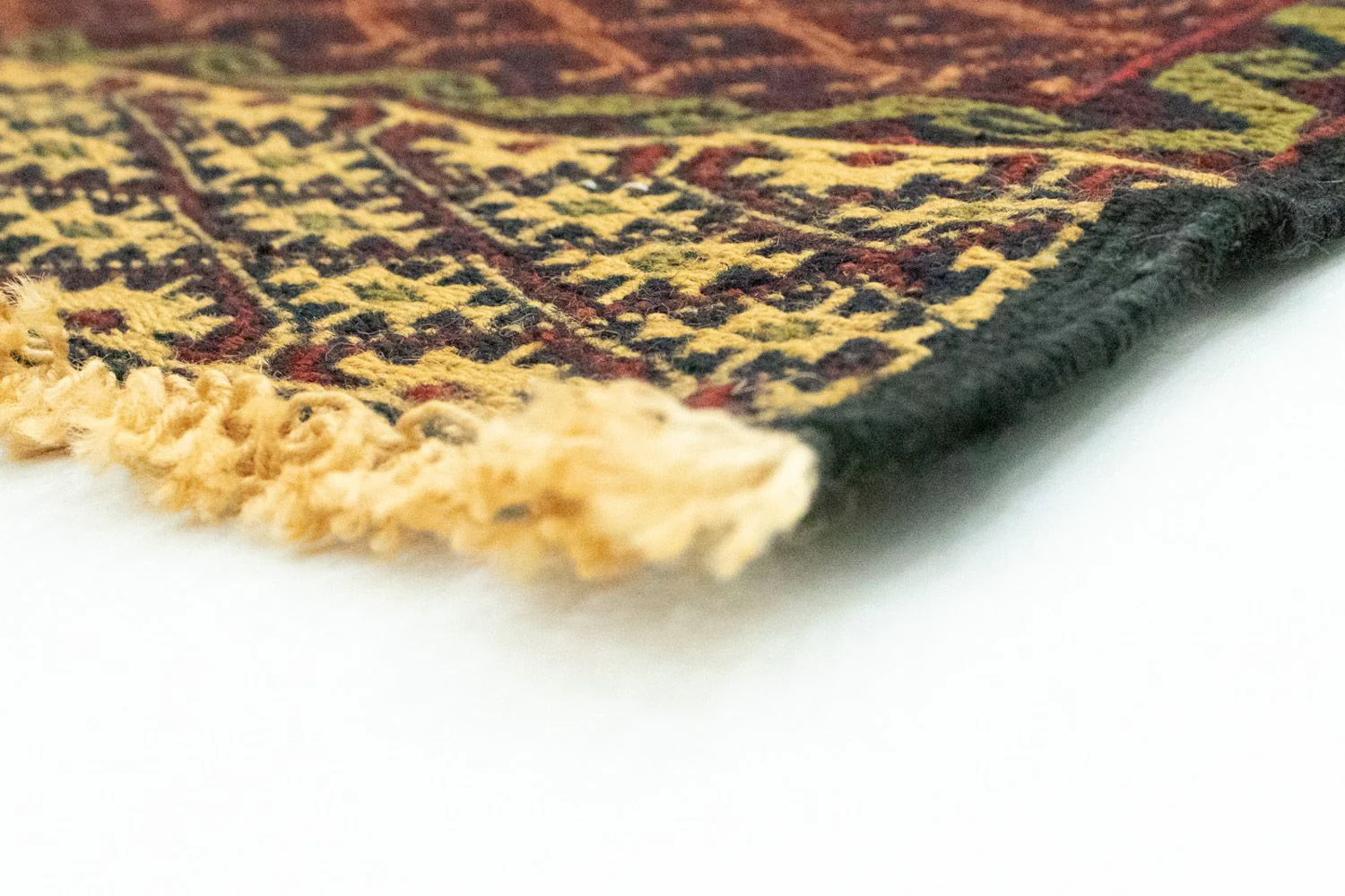 Kelim Afghan Teppich 201x82cm - Image 3