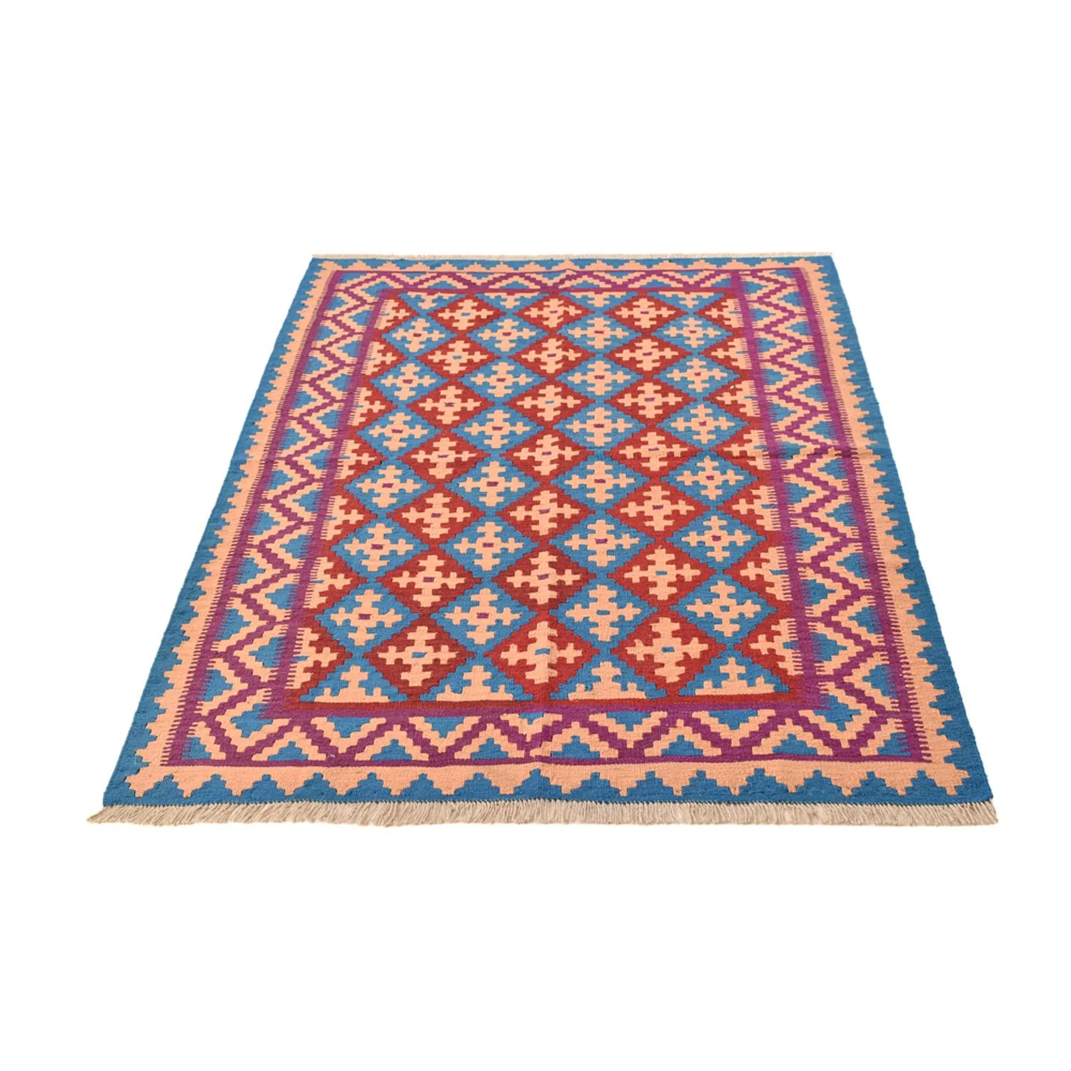 Kelim Teppich - Oriental - 202 x 149 cm - mehrfarbig - Image 5