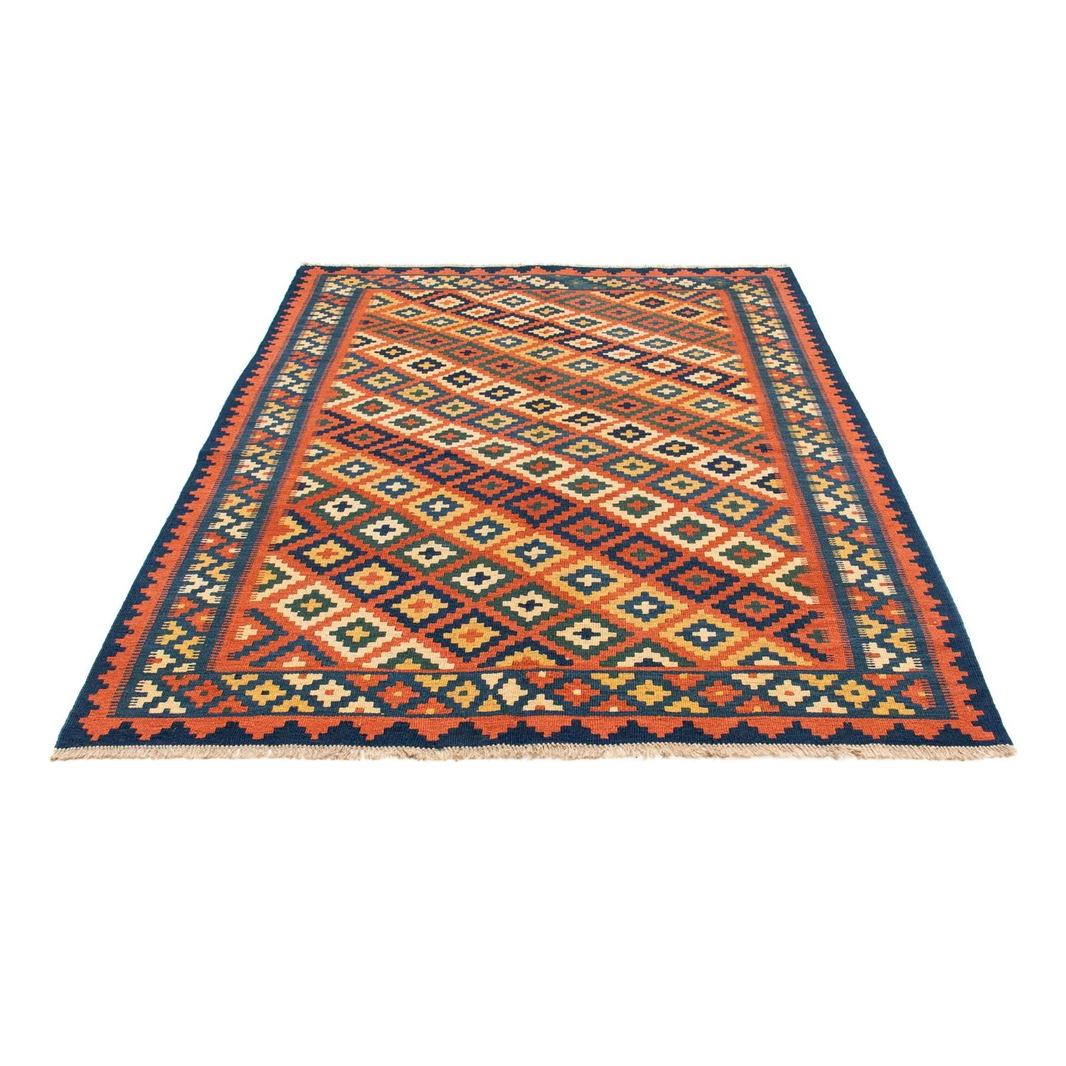 Kelim Teppich - Oriental 202 x 153 cm - mehrfarbig - Image 5
