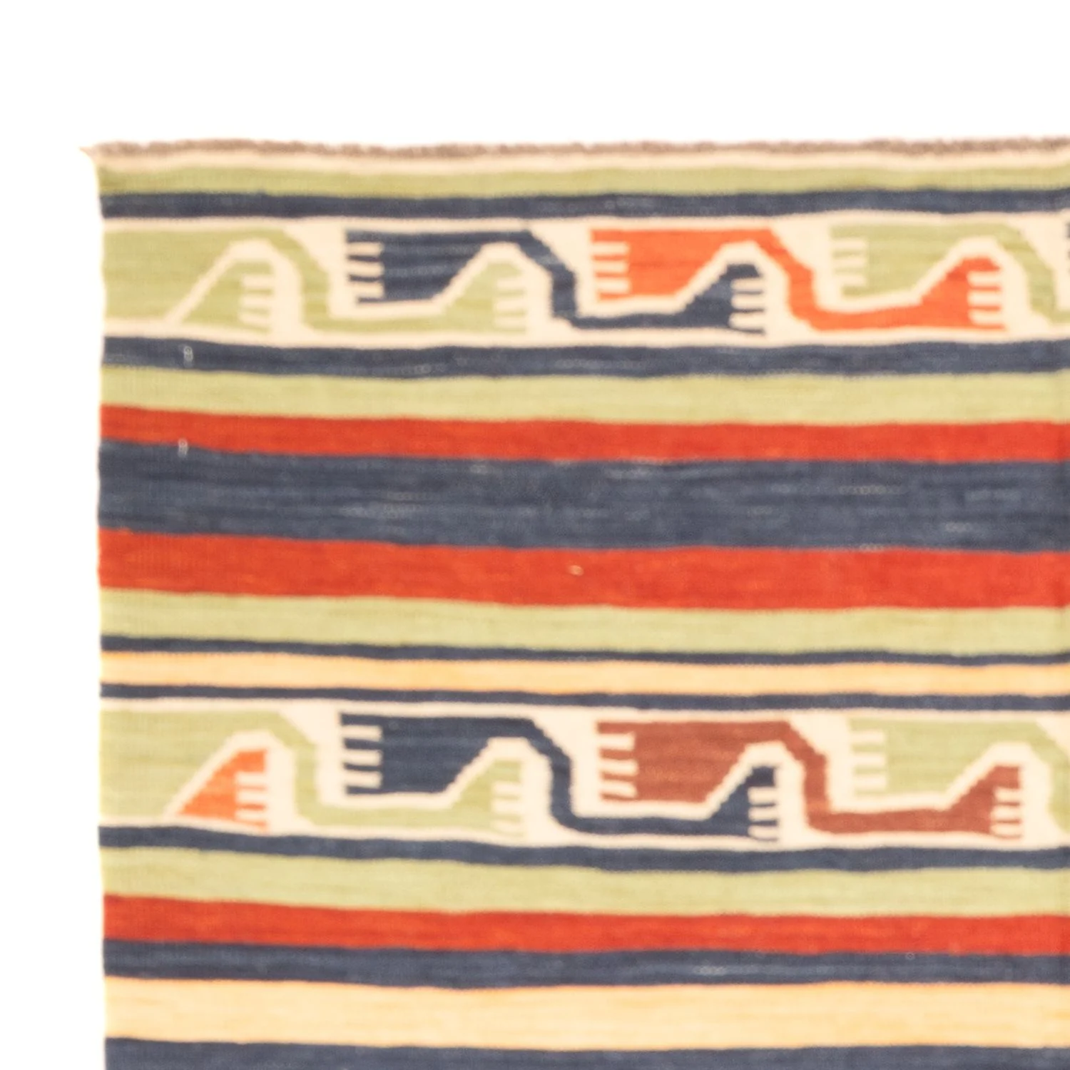 Kelim Afghan Teppich 202x154cm - Image 3