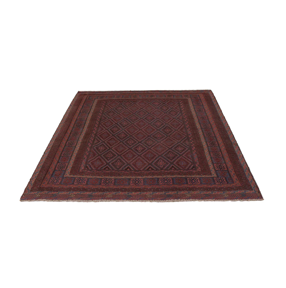 Kelim Afghan Teppich 202x170cm - Image 6