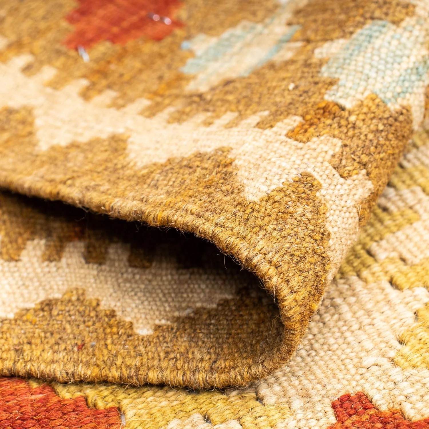 Kelim Fars Teppich 202x70cm - Image 4