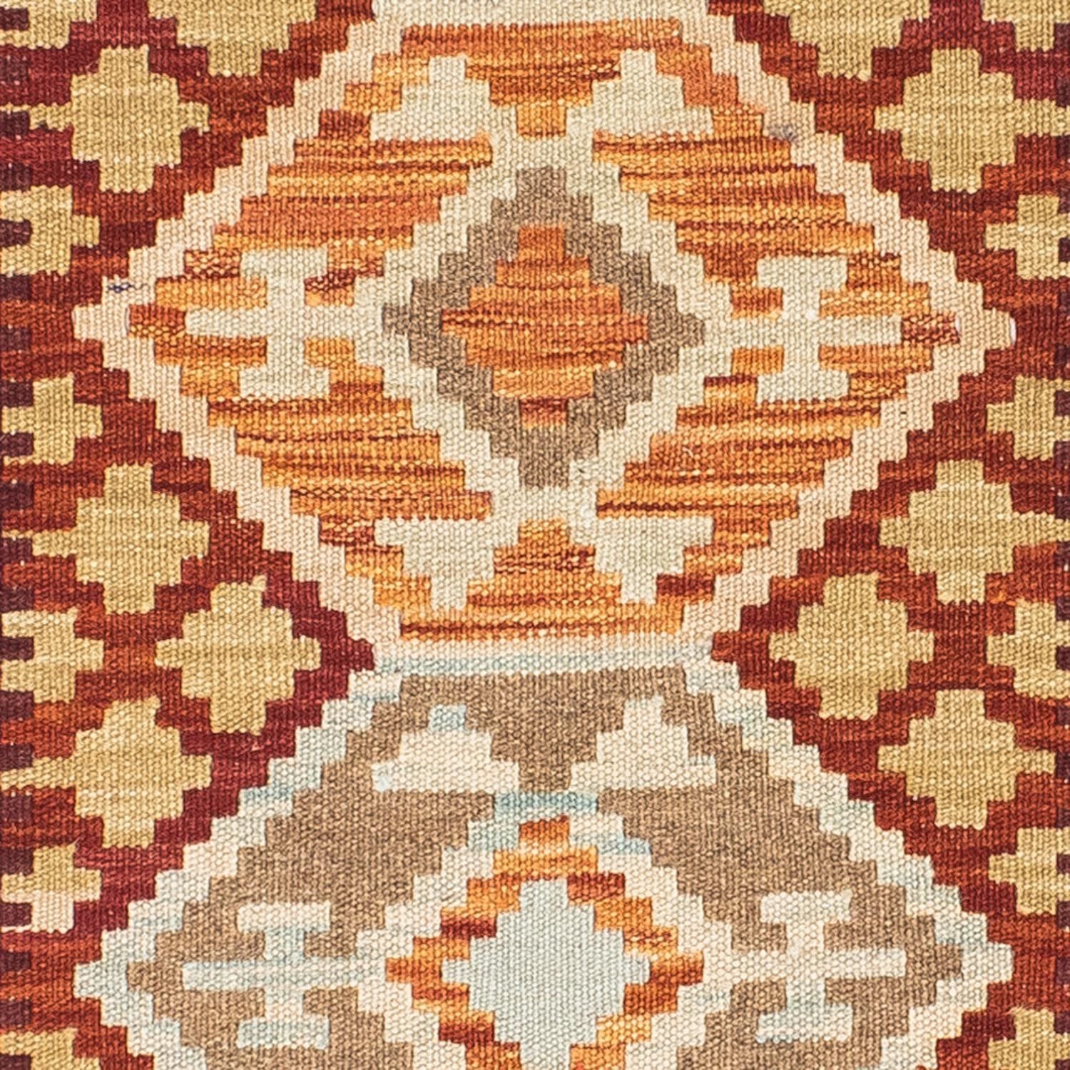 Kelim Teppich - Oriental 202 x 73 cm - beige - Image 2