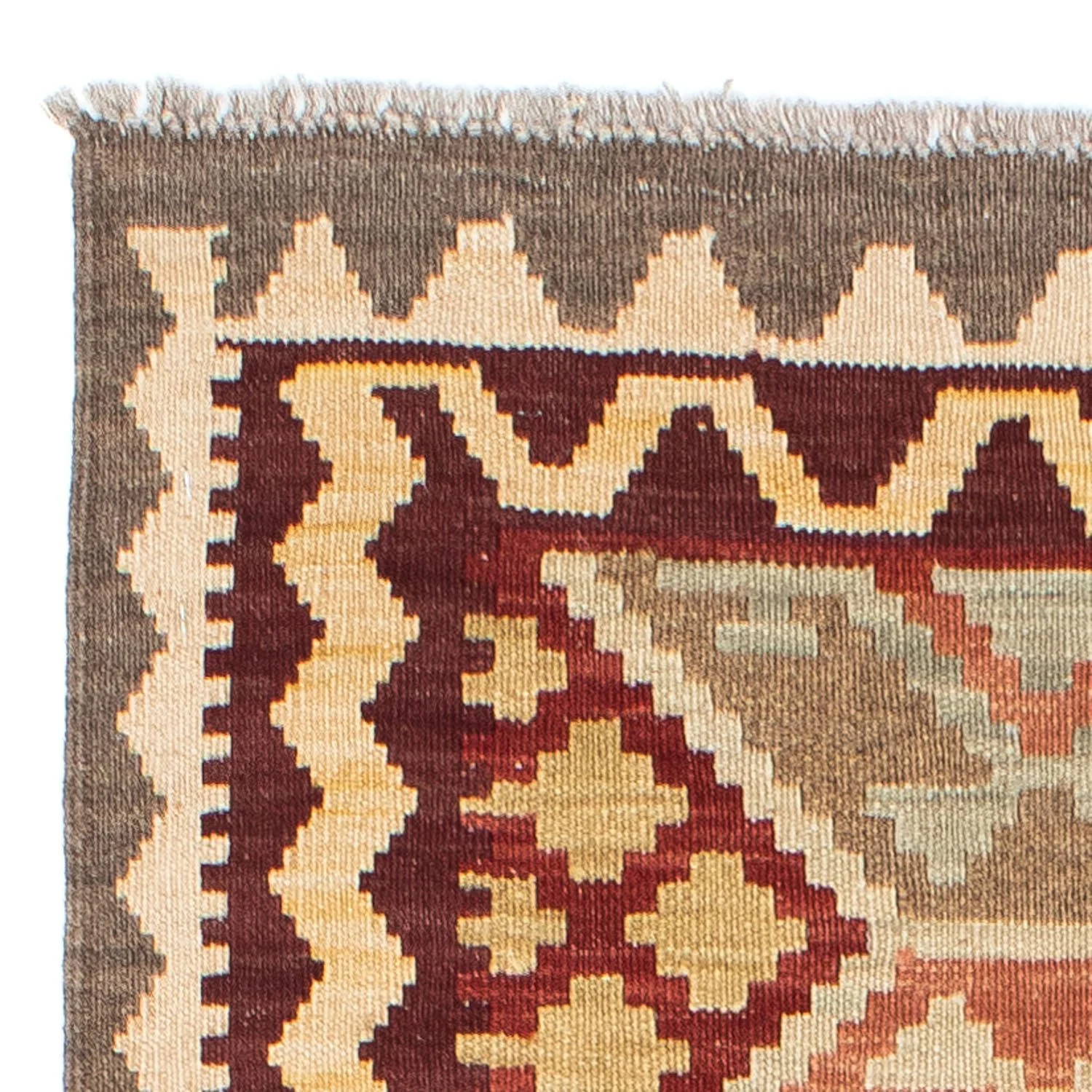 Kelim Teppich - Oriental 202 x 73 cm - beige - Image 3