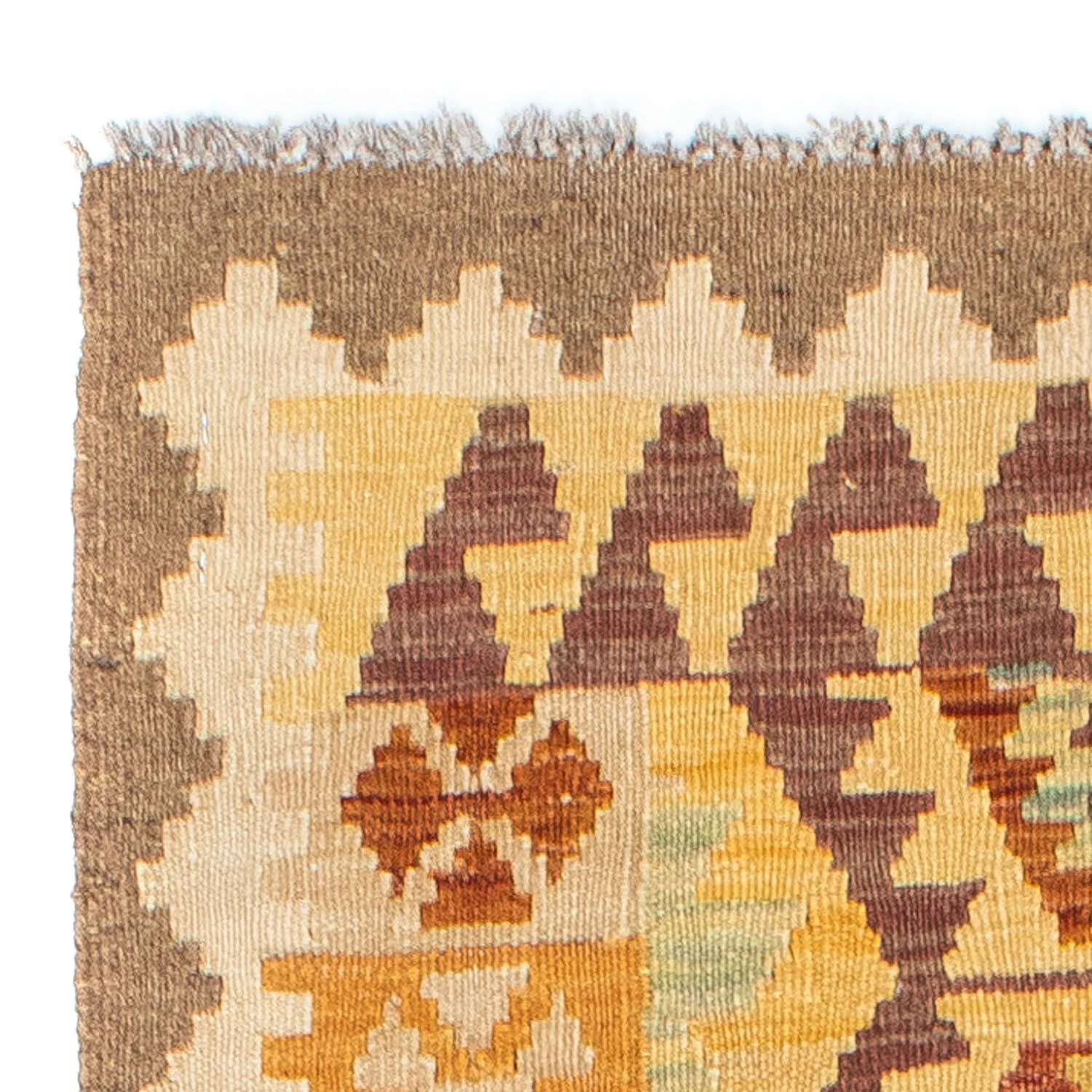 Kelim Teppich - Oriental 202 x 75 cm - beige - Image 3