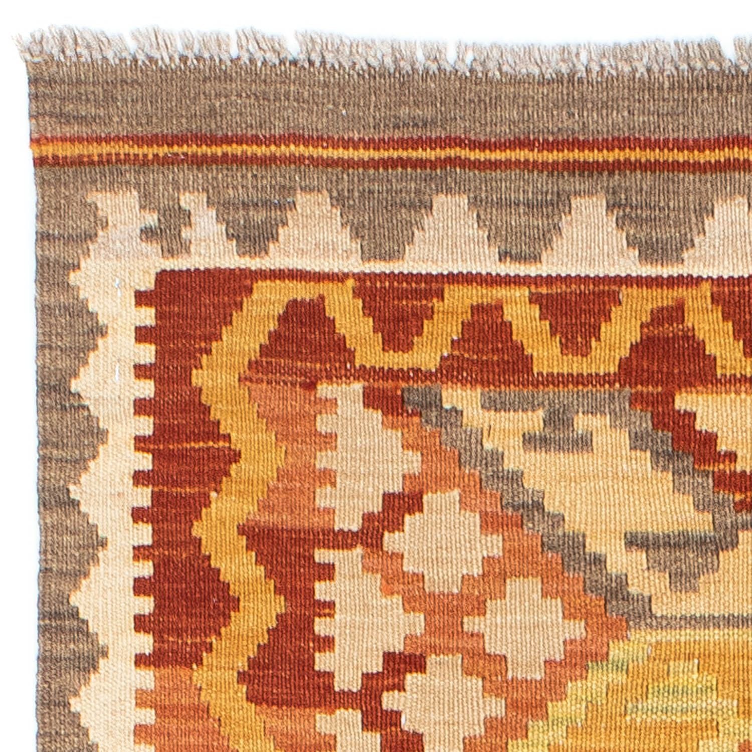 Kelim Teppich - Oriental 202 x 76 cm - beige - Image 3