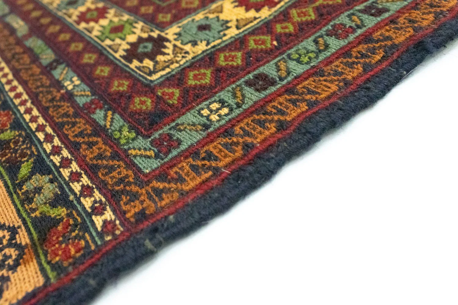 Kelim Afghan Teppich 202x84cm - Image 3