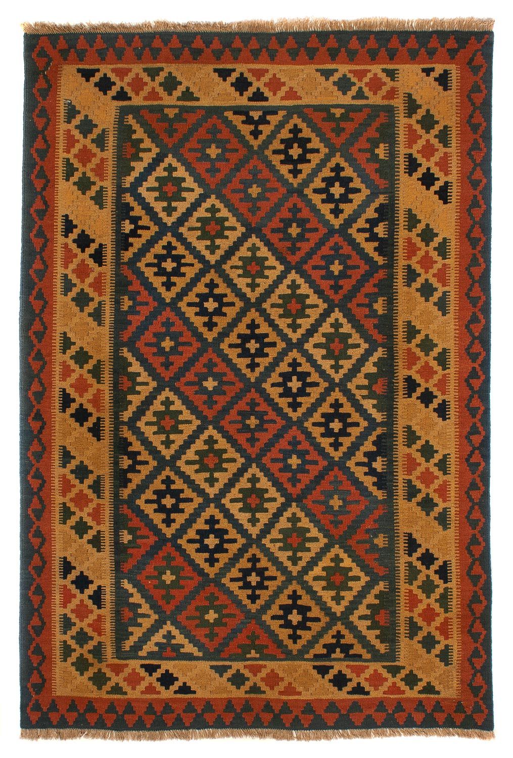 Kelim Fars Teppich 203x158cm