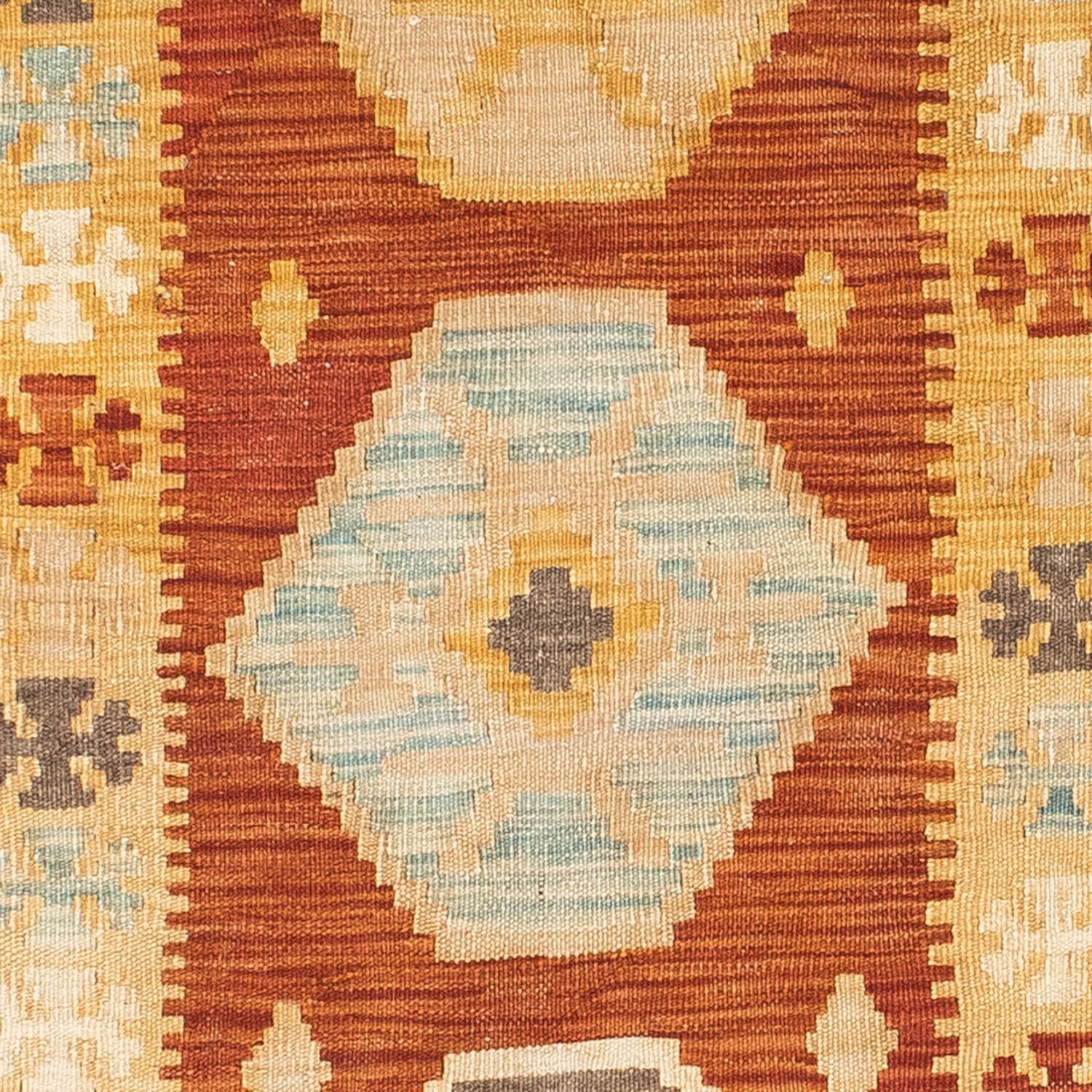 Kelim Teppich - Oriental 203 x 70 cm - beige - Image 2