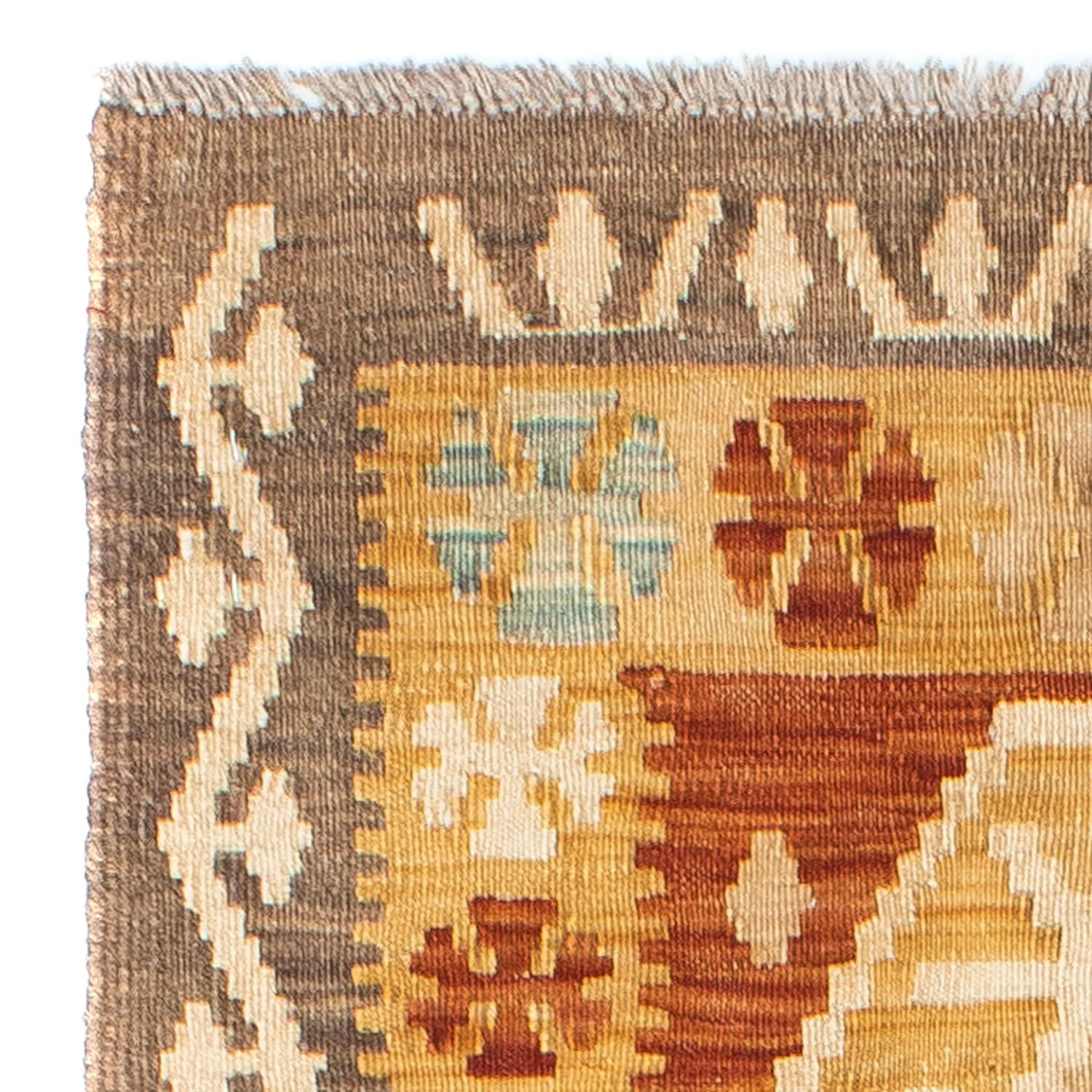 Kelim Teppich - Oriental 203 x 70 cm - beige - Image 3