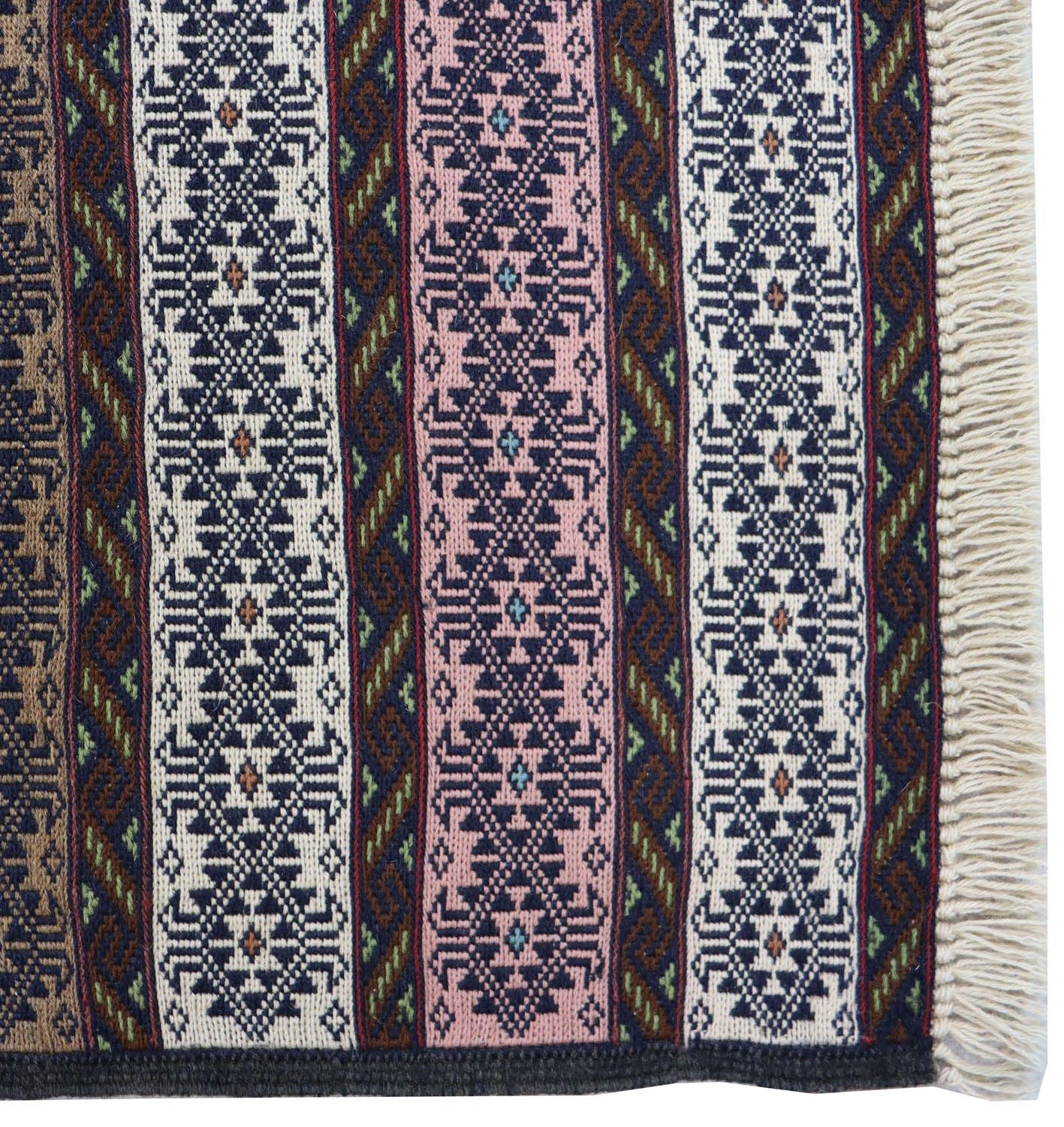 Kelim Teppich - Oriental 205 x 129 cm - blau - Image 3