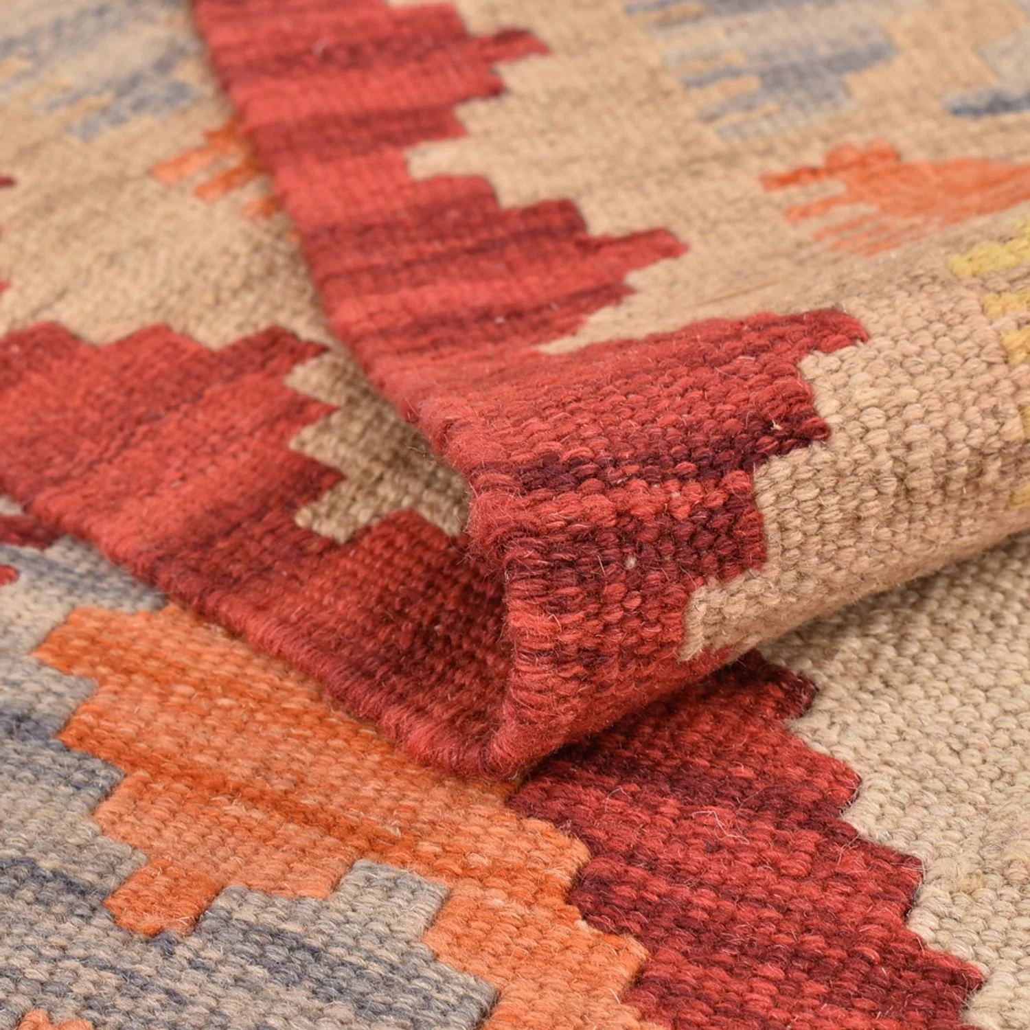 Kelim Fars Teppich 205x156cm - Image 4