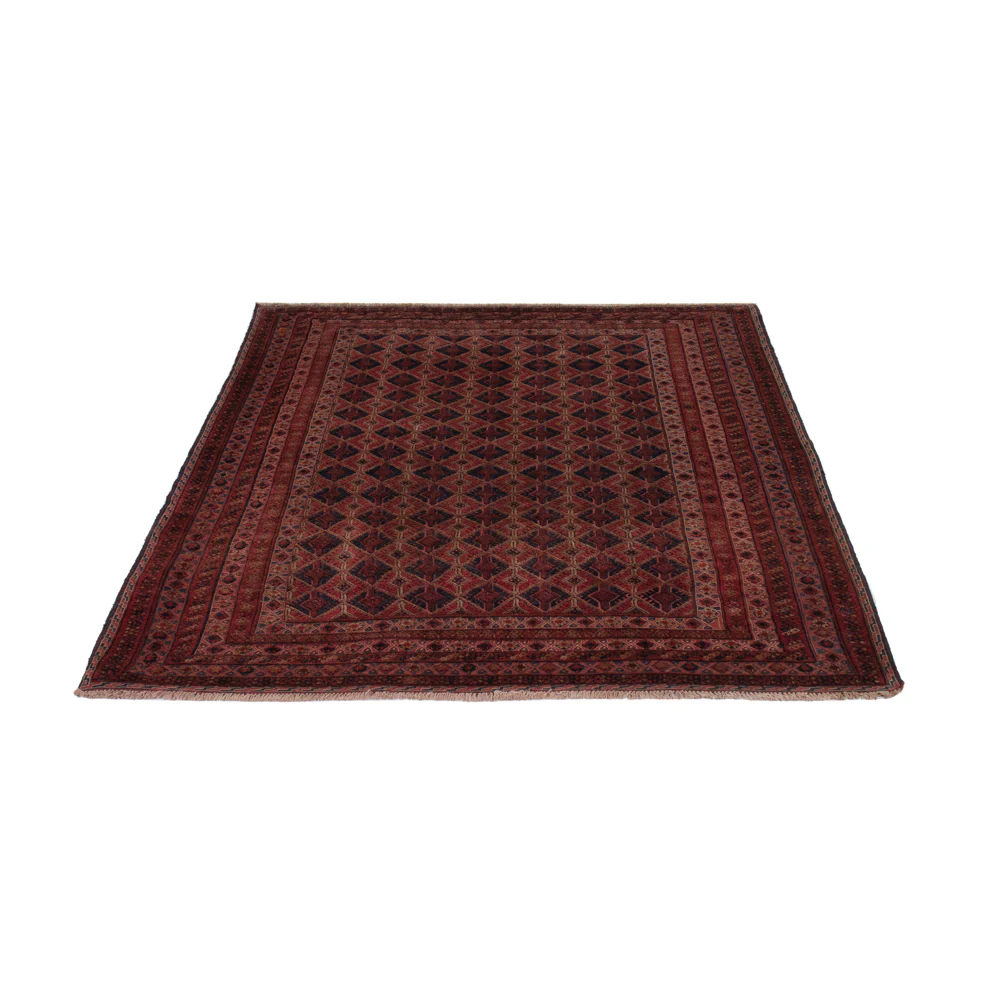 Kelim Afghan Teppich 206x166cm - Image 6