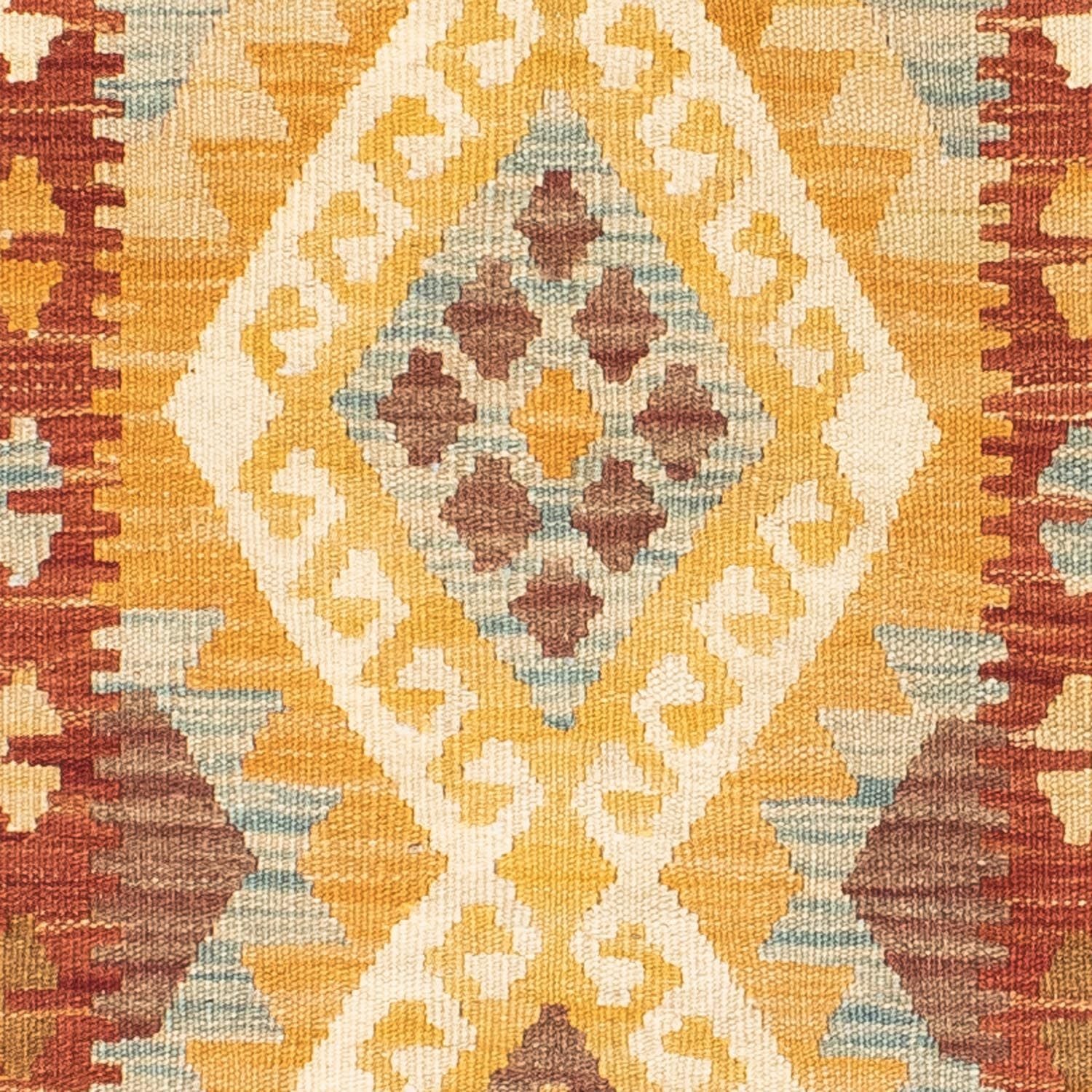 Kelim Teppich - Oriental 206 x 67 cm - hellbraun - Image 2