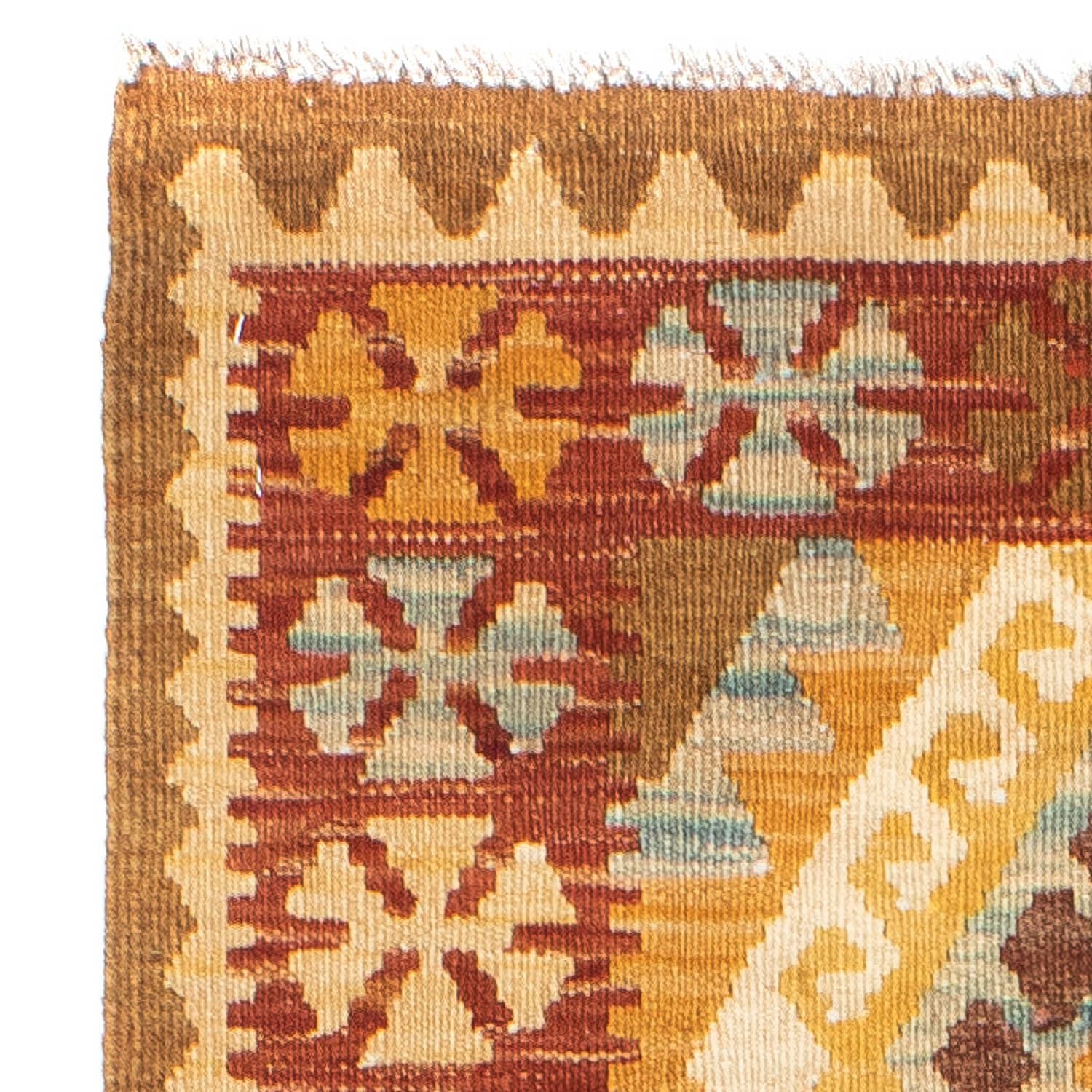 Kelim Teppich - Oriental 206 x 67 cm - hellbraun - Image 3
