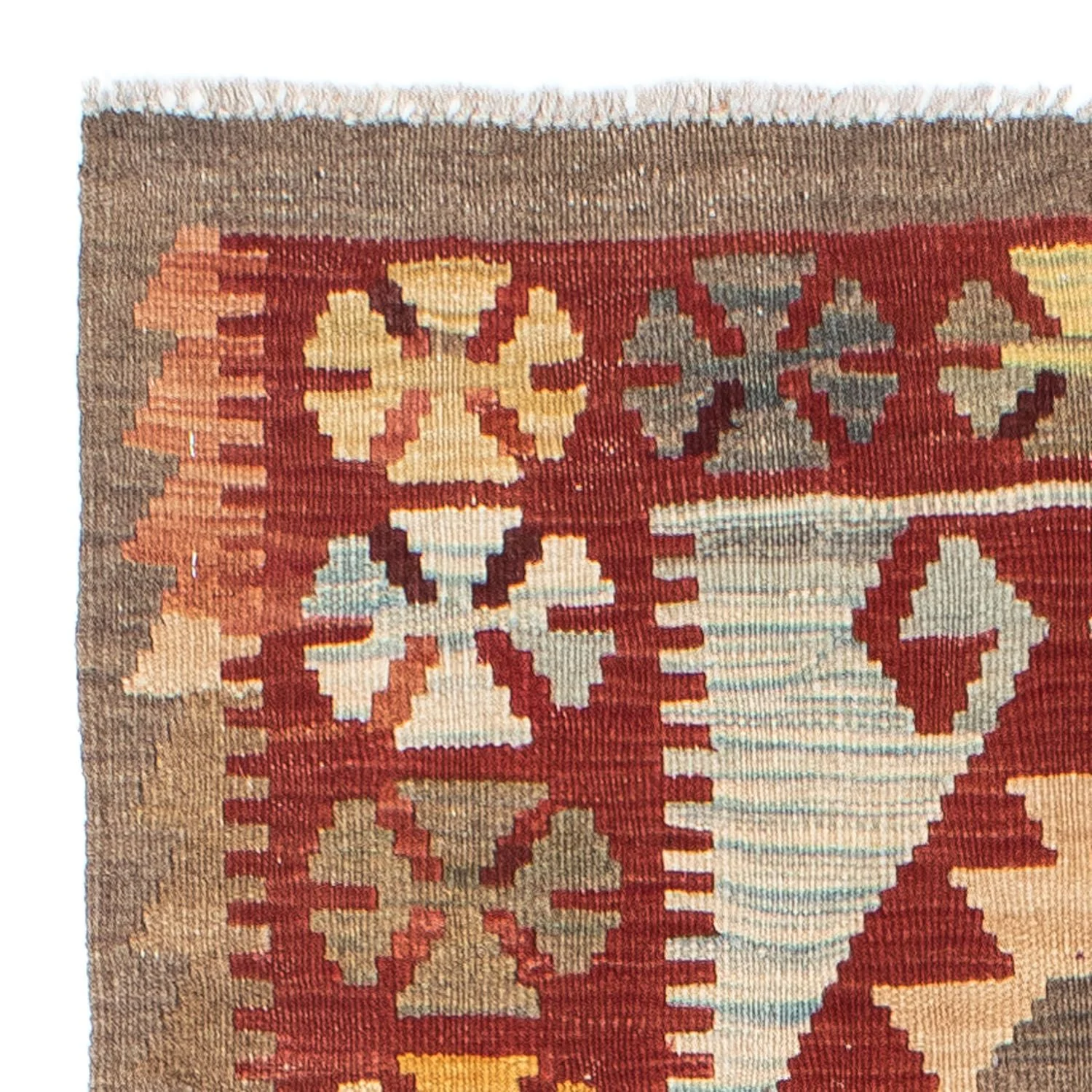 Kelim Teppich - Oriental 206 x 77 cm - beige - Image 3