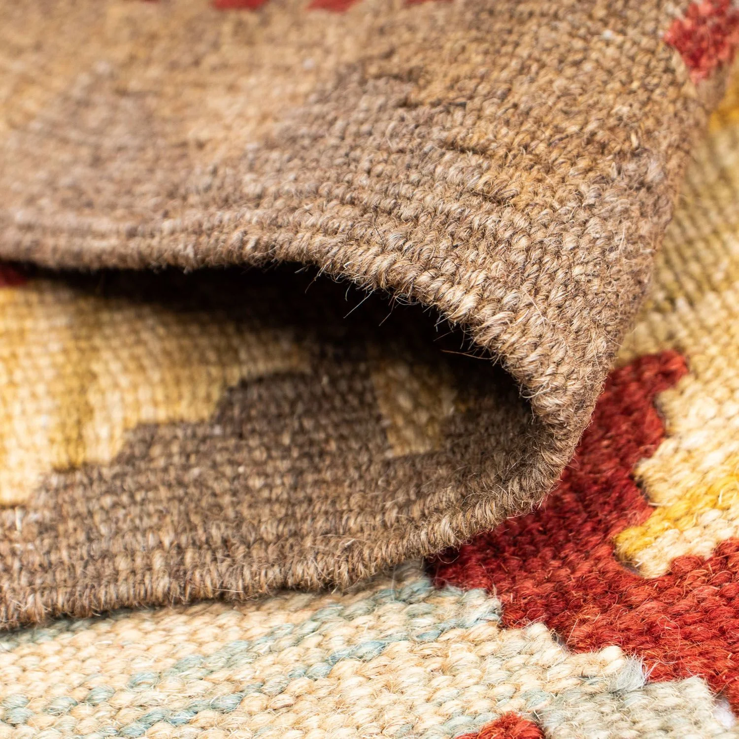 Kelim Teppich - Oriental 206 x 77 cm - beige - Image 4
