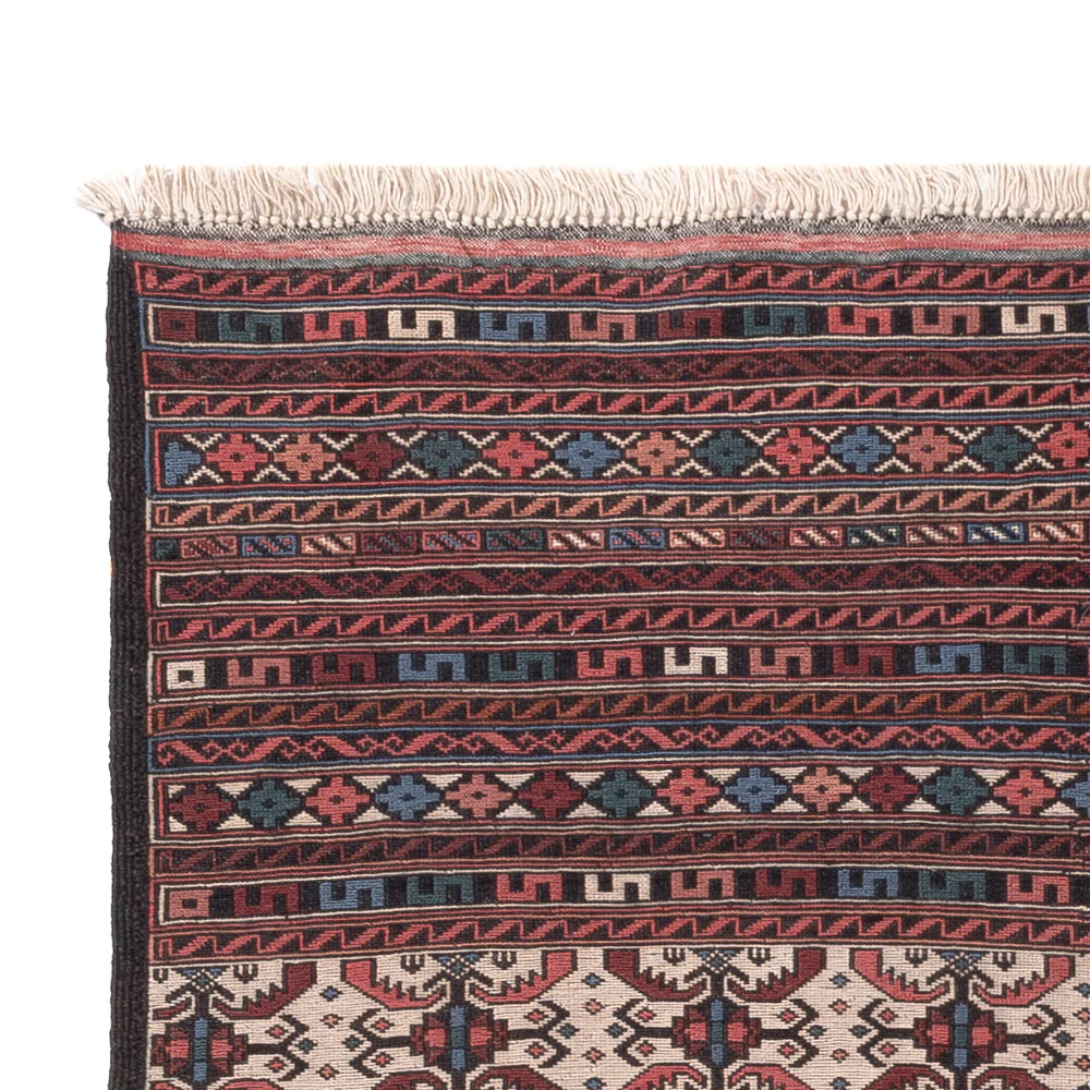 Kelim Afghan Teppich 207x118cm - Image 3