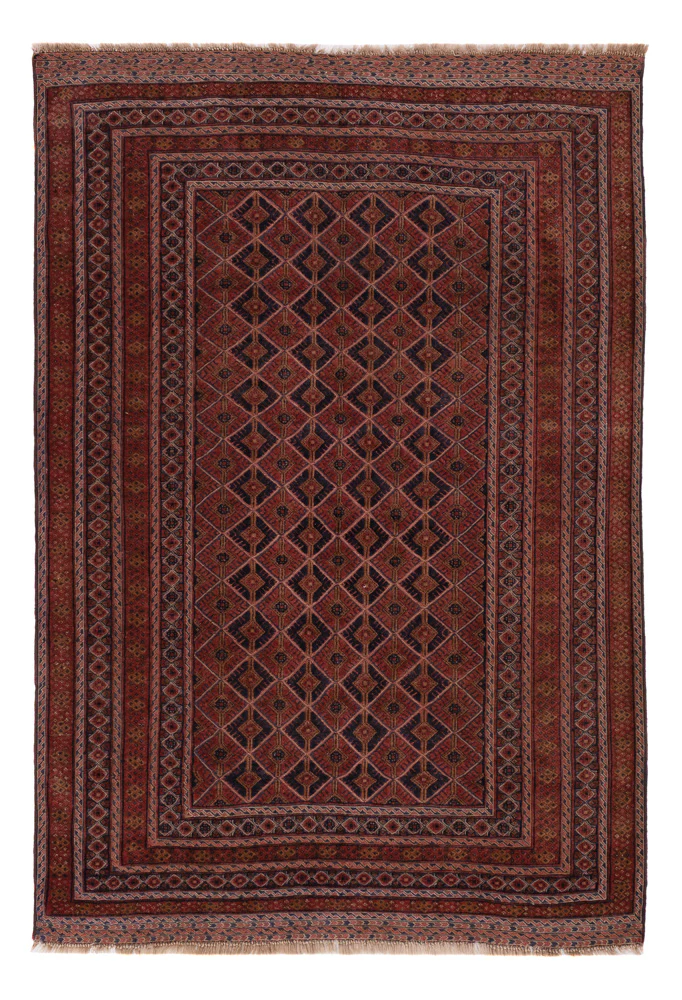 Kelim Afghan Teppich 207x140cm