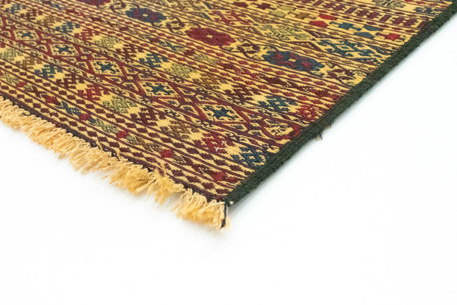 Kelim Teppich - Oriental 208 x 133 cm - braun - Image 2