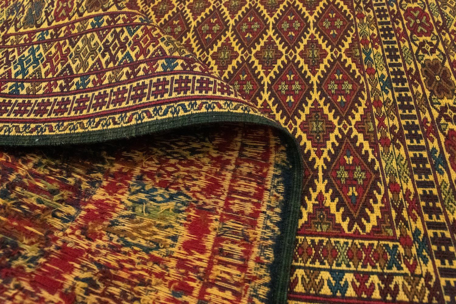 Kelim Teppich - Oriental 208 x 133 cm - braun - Image 4