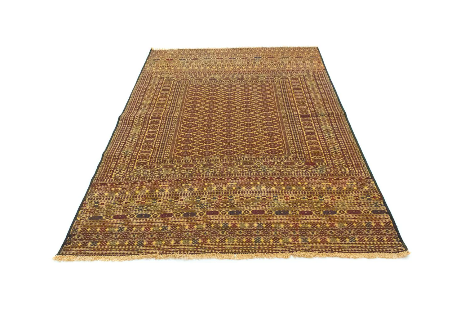 Kelim Teppich - Oriental 208 x 133 cm - braun - Image 5