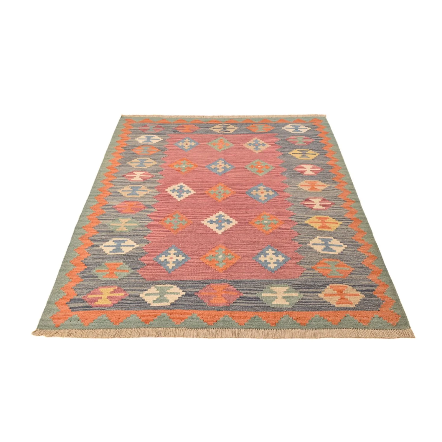 Kelim Teppich - Oriental - 209 x 151 cm - mehrfarbig - Image 5