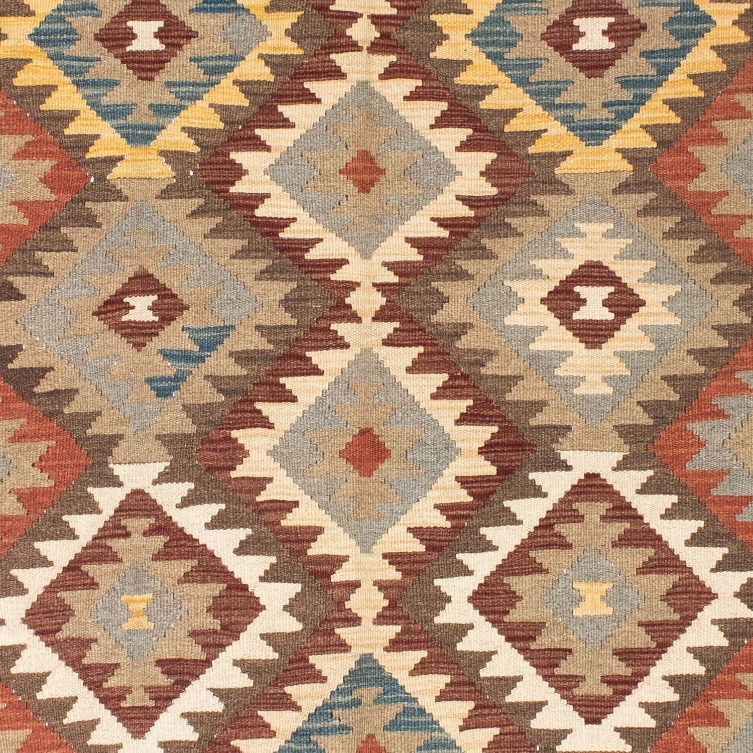 Kelim Teppich - Oriental 210 x 150 cm - hellbraun - Image 2