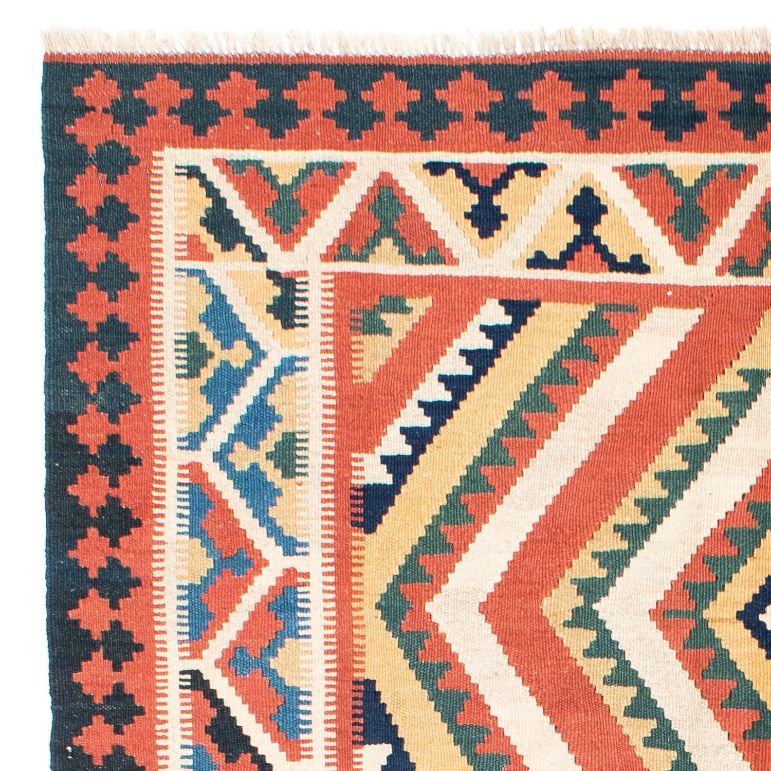 Kelim Teppich - Oriental 212 x 146 cm - rost - Image 3