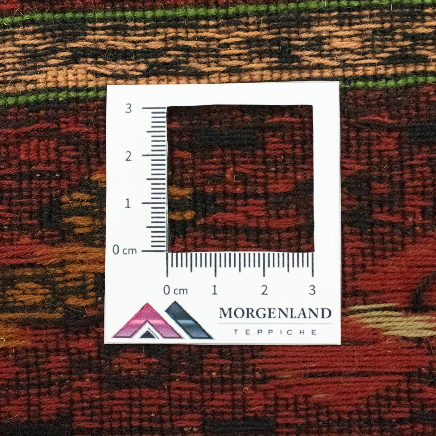 Kelim Afghan Teppich 212x82cm - Image 6