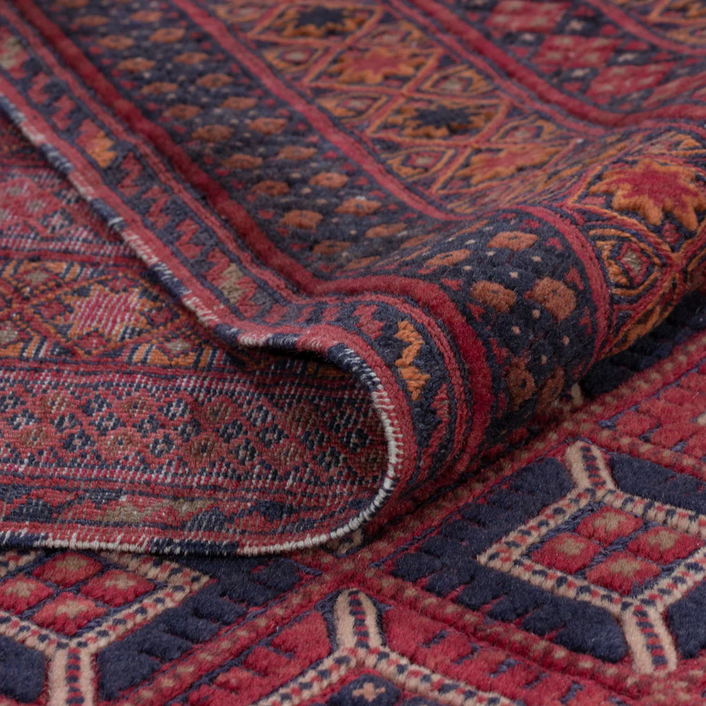 Kelim Afghan Teppich 213x150cm - Image 5